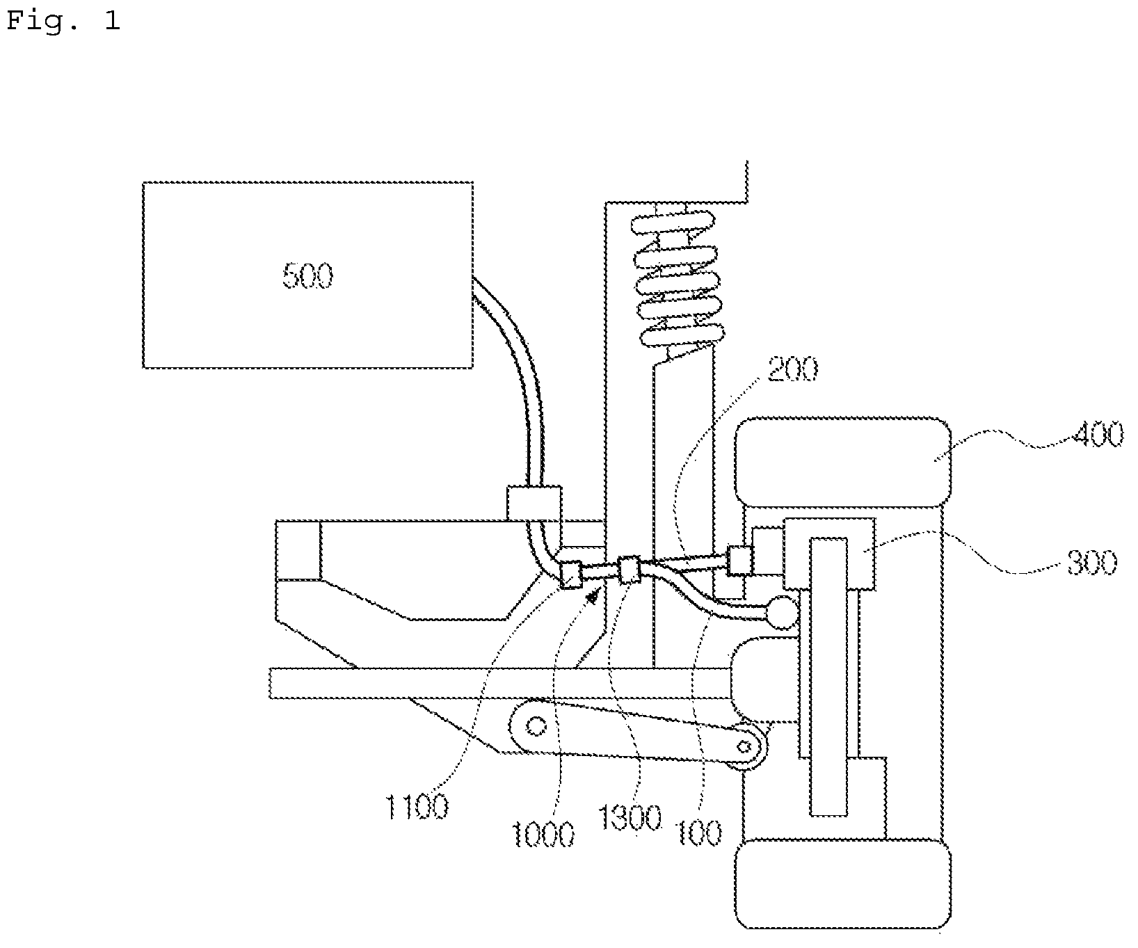 Patent US12327652 Figure 1 – Composite cable for vehicle and composite cable assembly including same