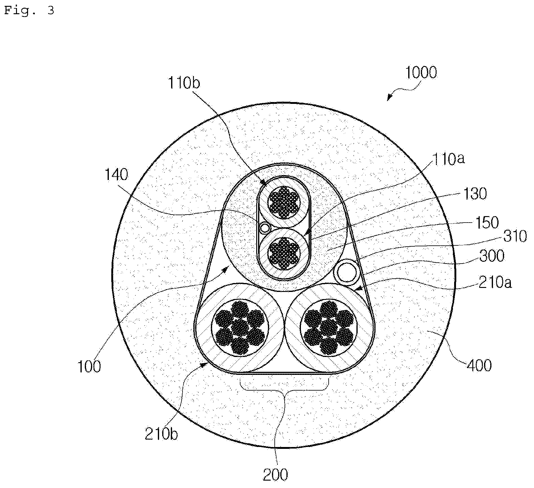 Patent US12327652 Figure 3 – Composite cable for vehicle and composite cable assembly including same