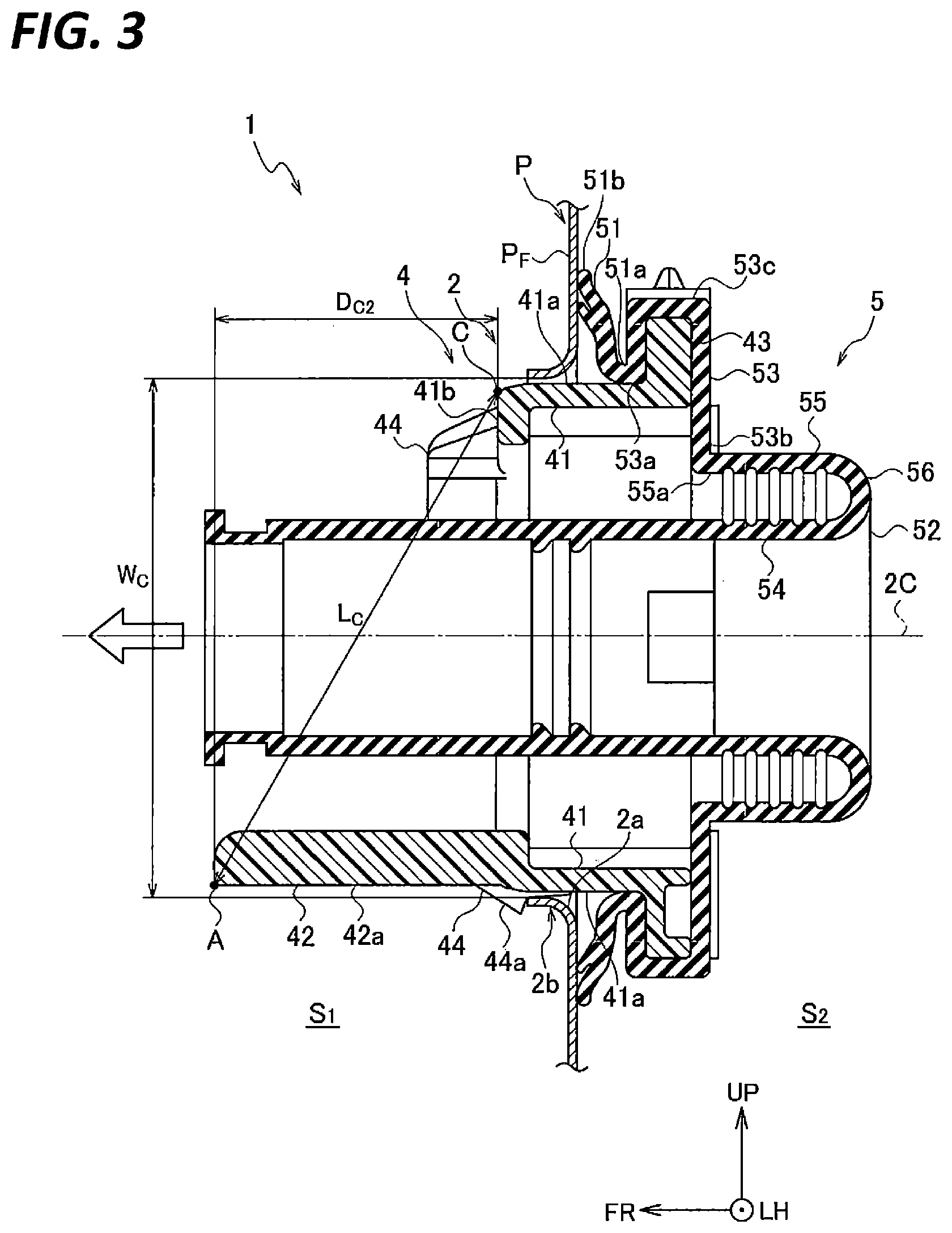 Patent US12327660 Figure 3 – Grommet