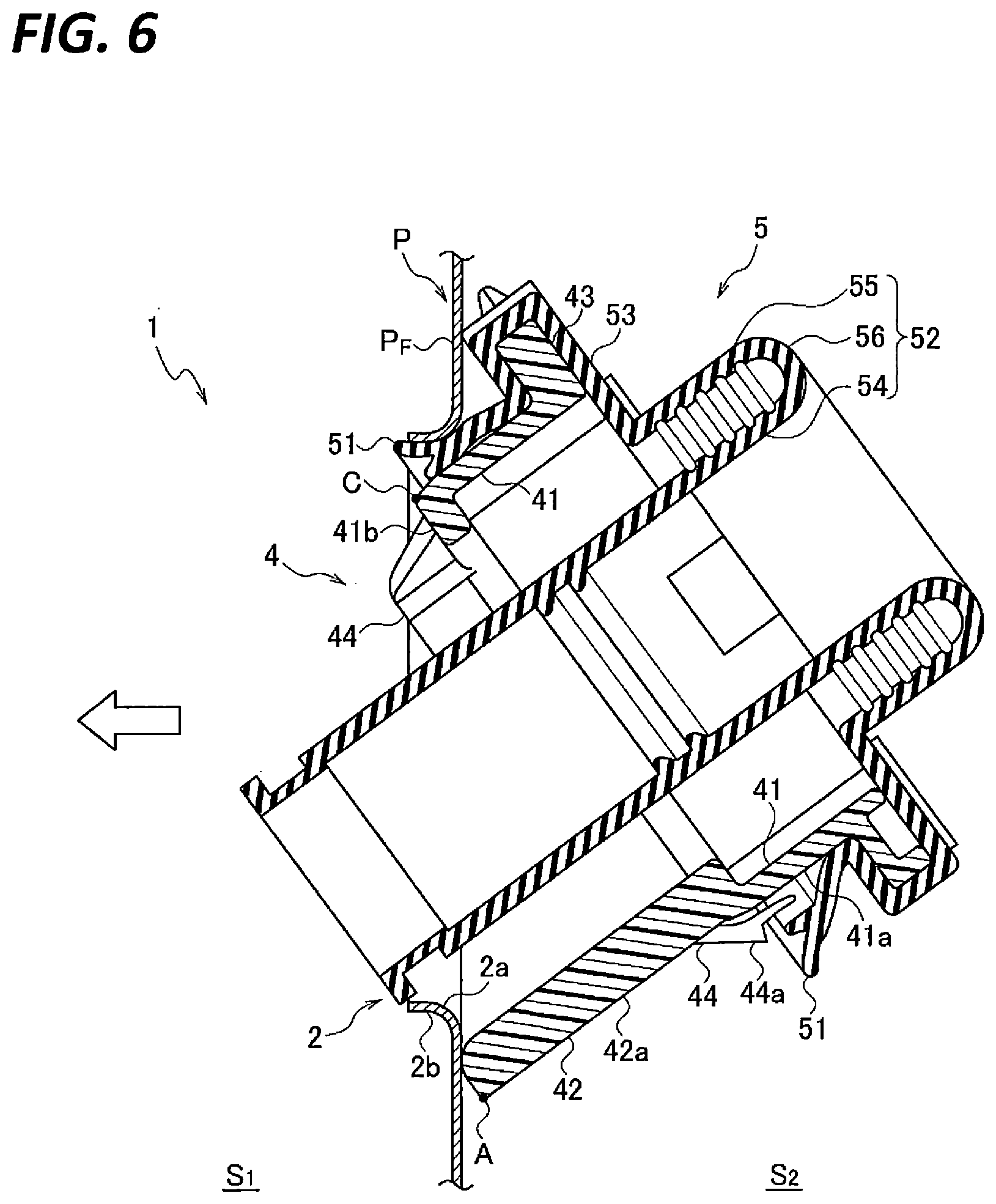 Patent US12327660 Figure 6 – Grommet