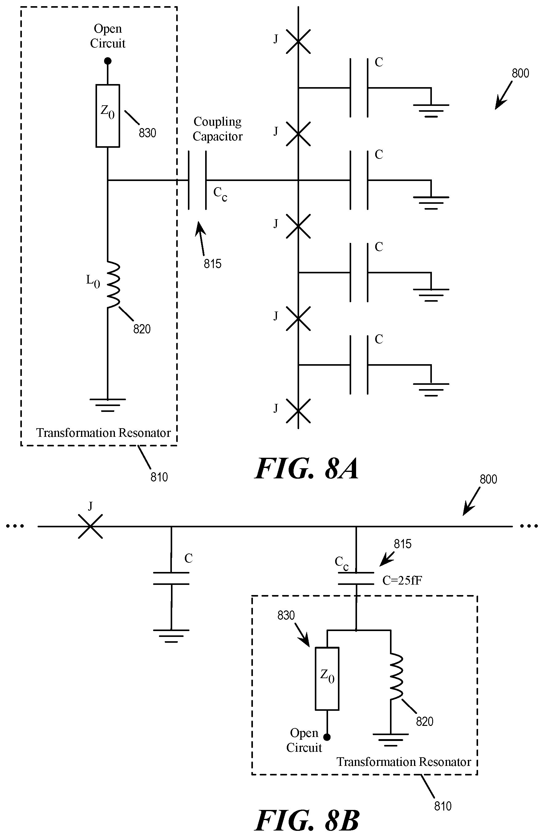 Patent US12327667 Figure 6 – Harmonic suppression in dispersion resonators for traveling wave parametric amplifiers