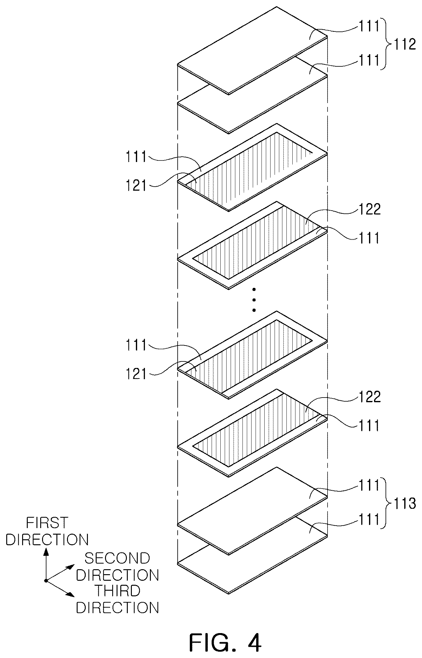 Patent US12327685 — Multilayer electronic component — Figure 1