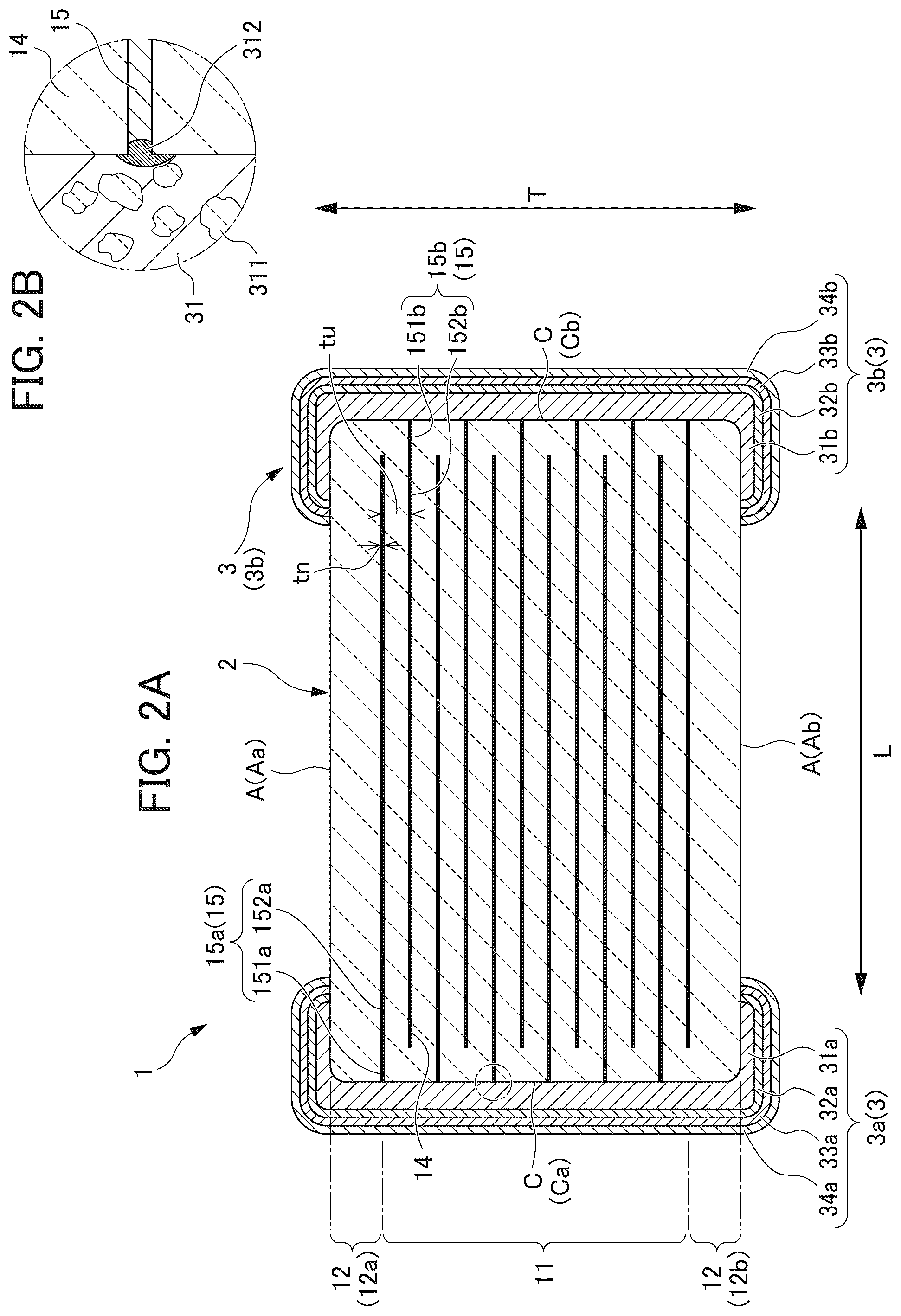 Patent US12327688 Figure 2 – Electronic component