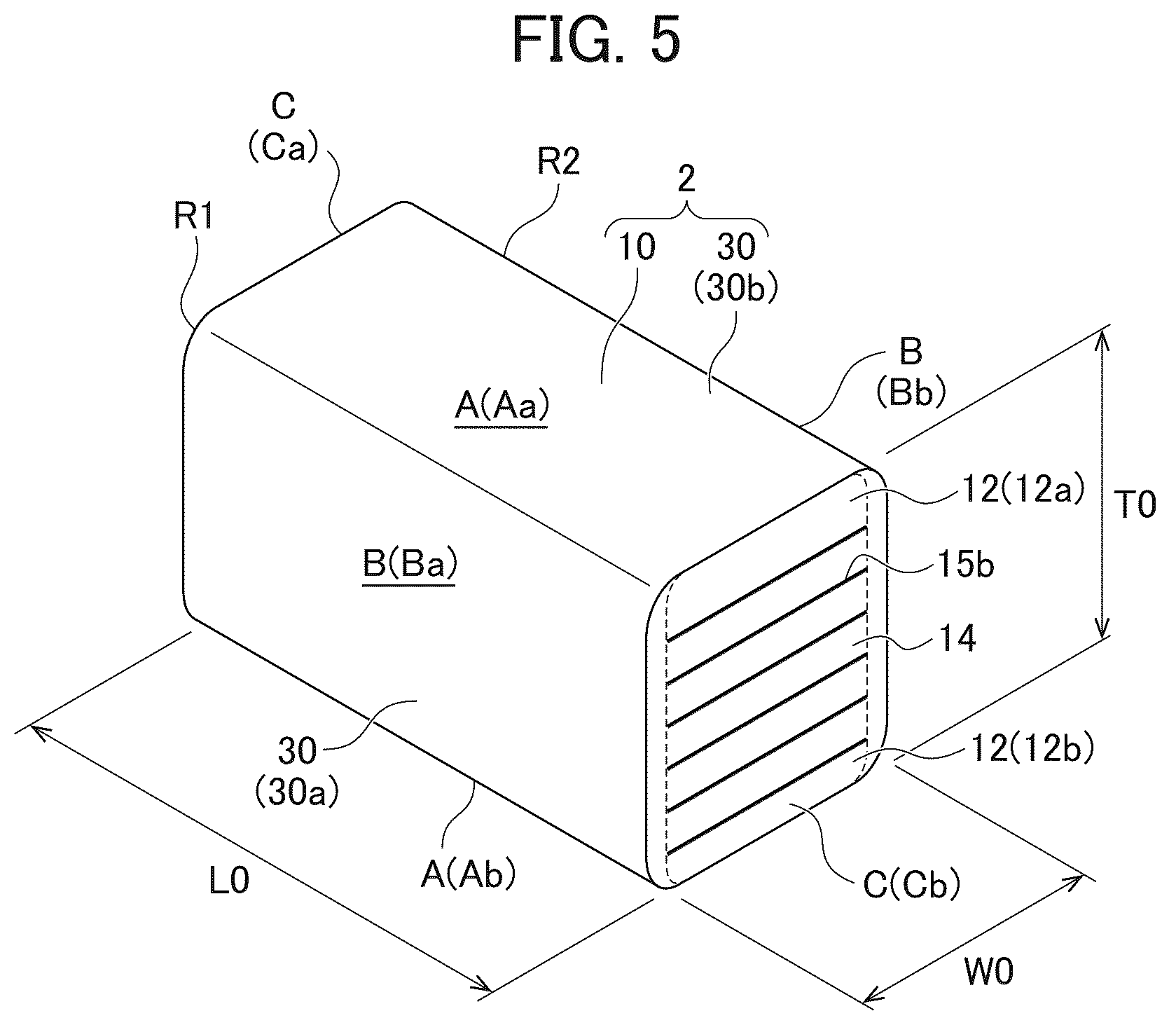 Patent US12327688 Figure 5 – Electronic component