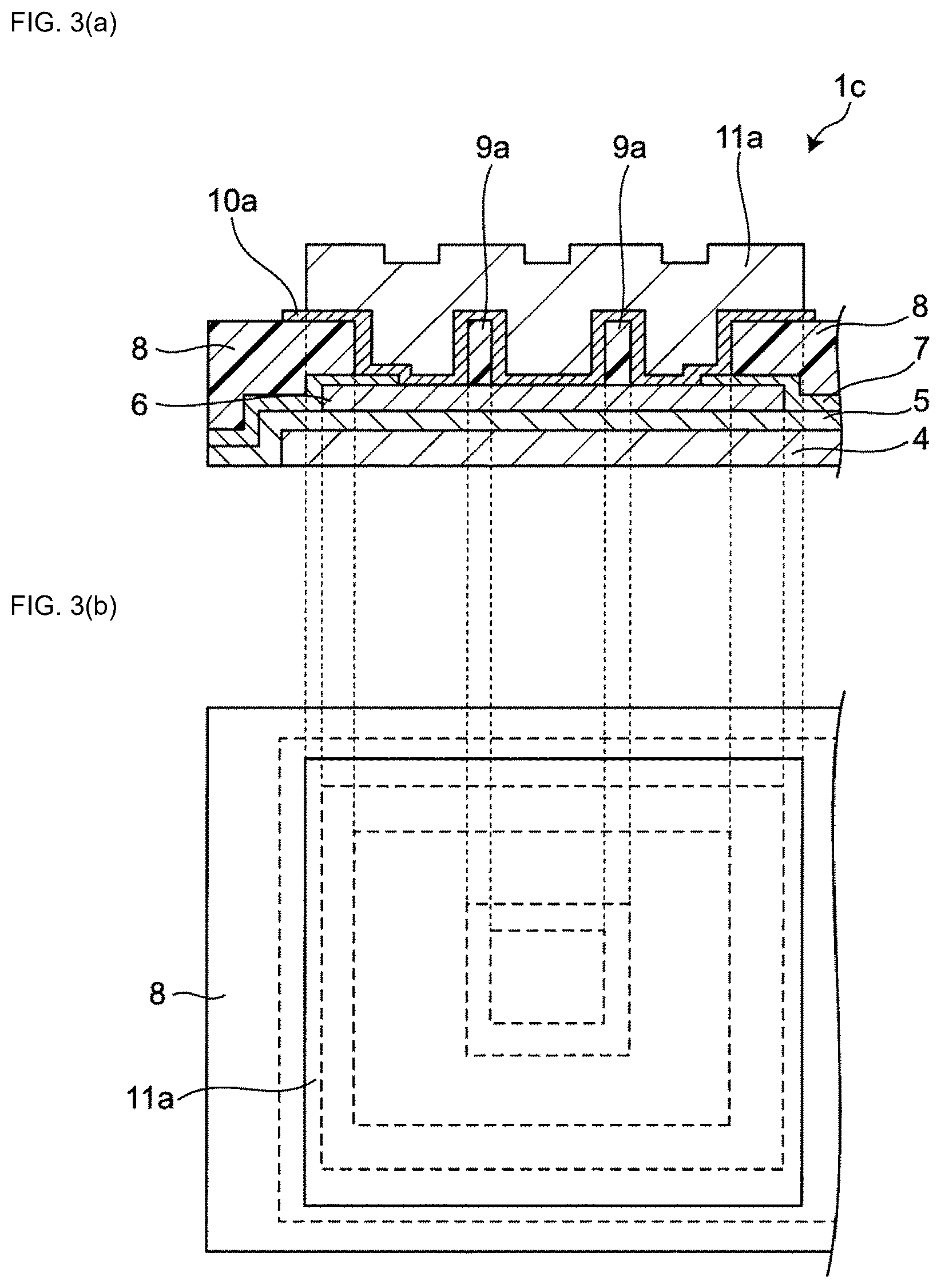 Patent US12327689 Figure 3 – Capacitor having a through-hole exposing an electrode and at least one protrusion in the through-hole