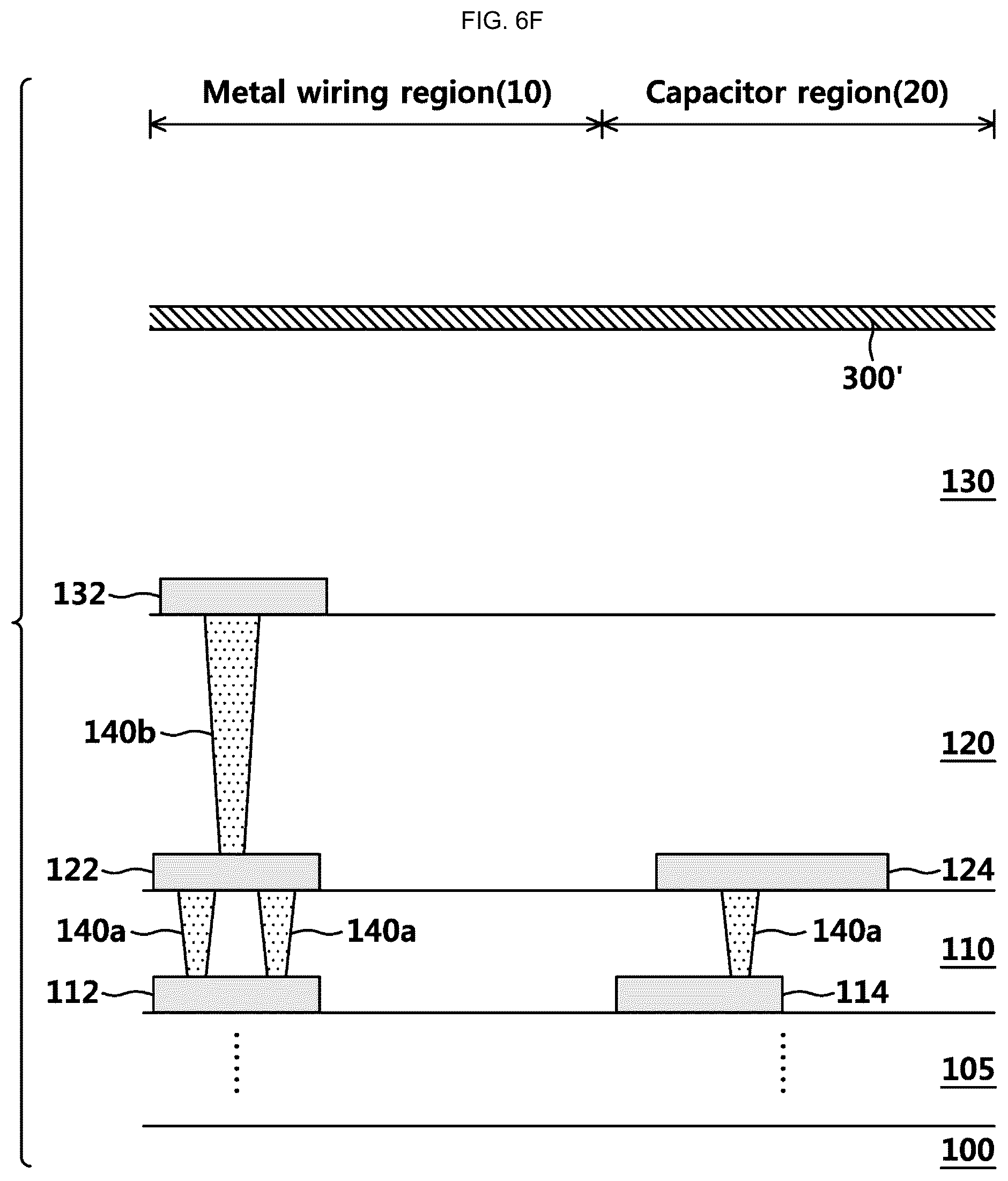 Patent US12327692 Figure 11 – Semiconductor device having a high breakdown voltage capacitor and method for forming the same