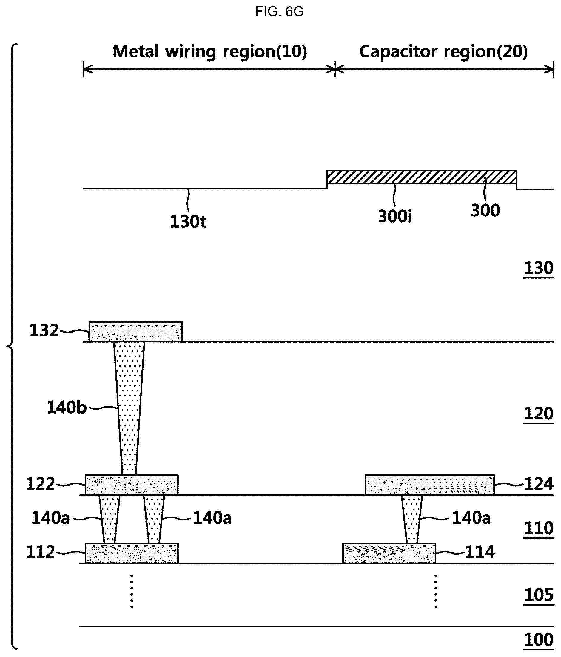 Patent US12327692 Figure 12 – Semiconductor device having a high breakdown voltage capacitor and method for forming the same