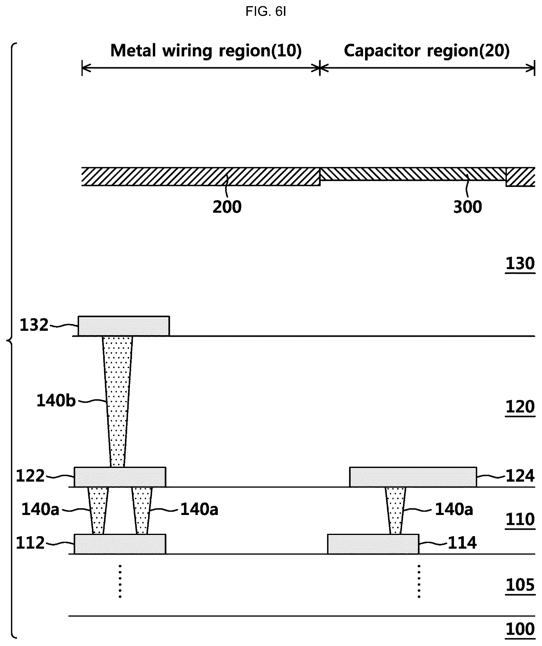 Patent US12327692 Figure 14 – Semiconductor device having a high breakdown voltage capacitor and method for forming the same