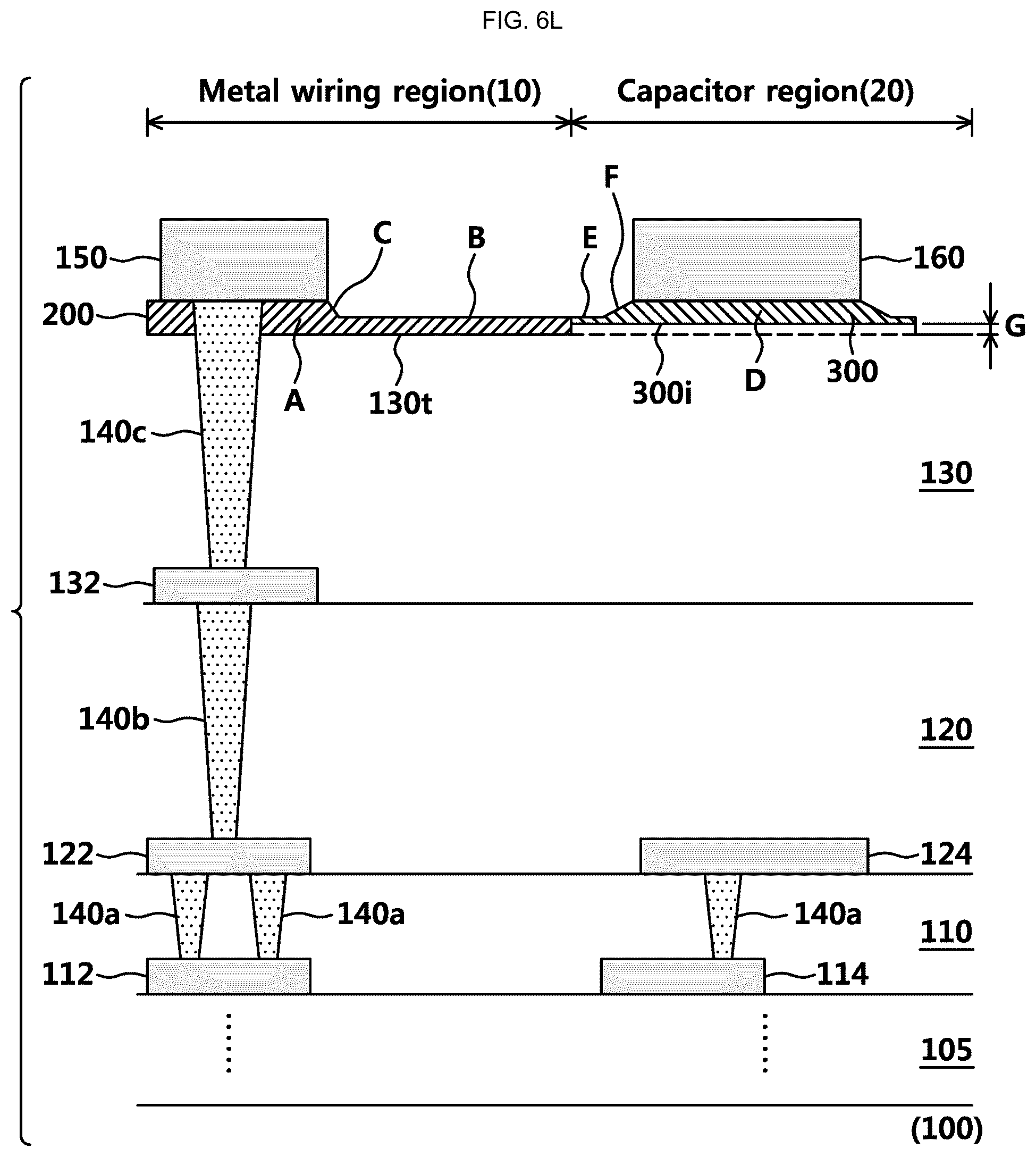 Patent US12327692 Figure 17 – Semiconductor device having a high breakdown voltage capacitor and method for forming the same