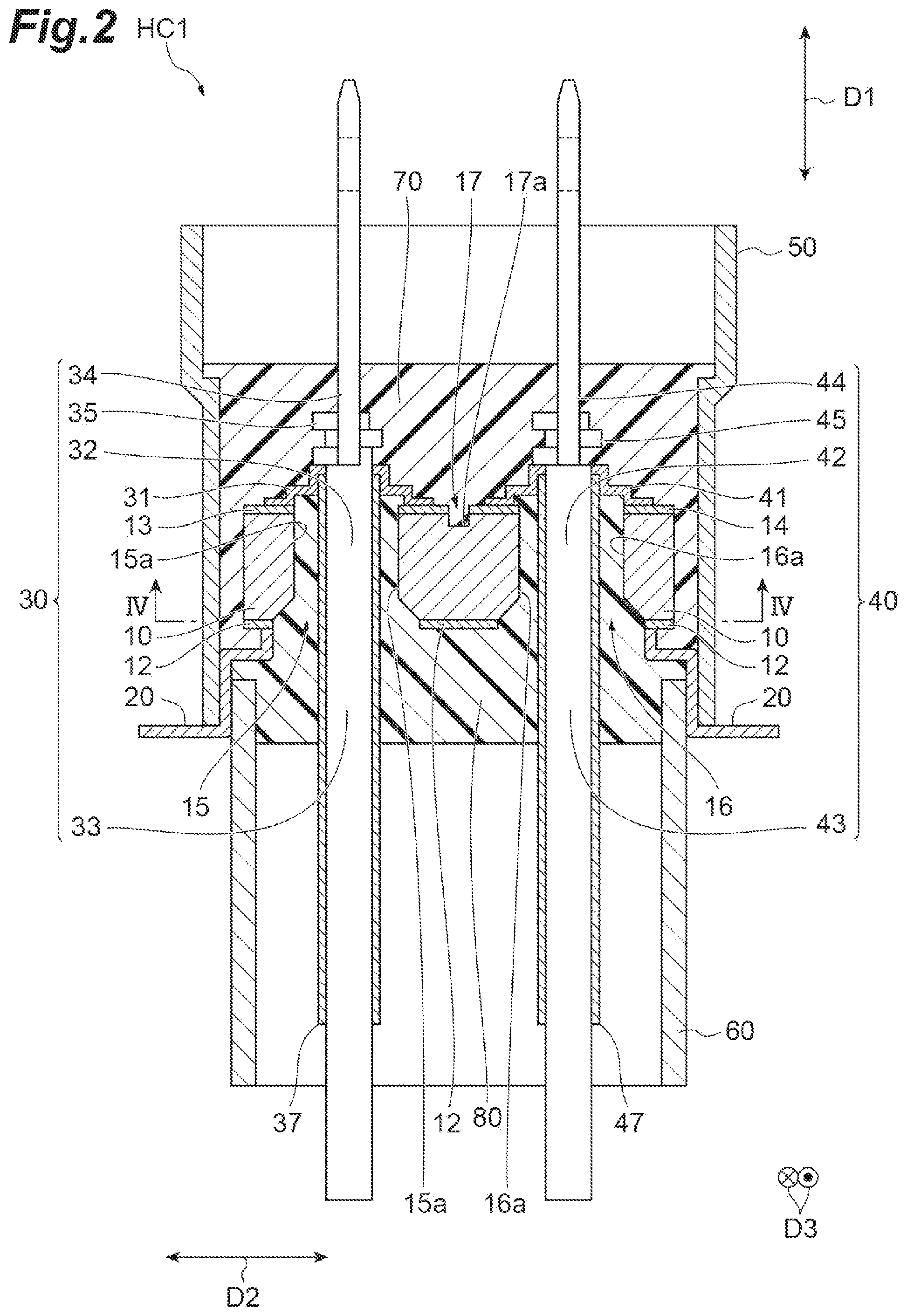 Patent US12327693 Figure 2 – High voltage feed-through capacitor