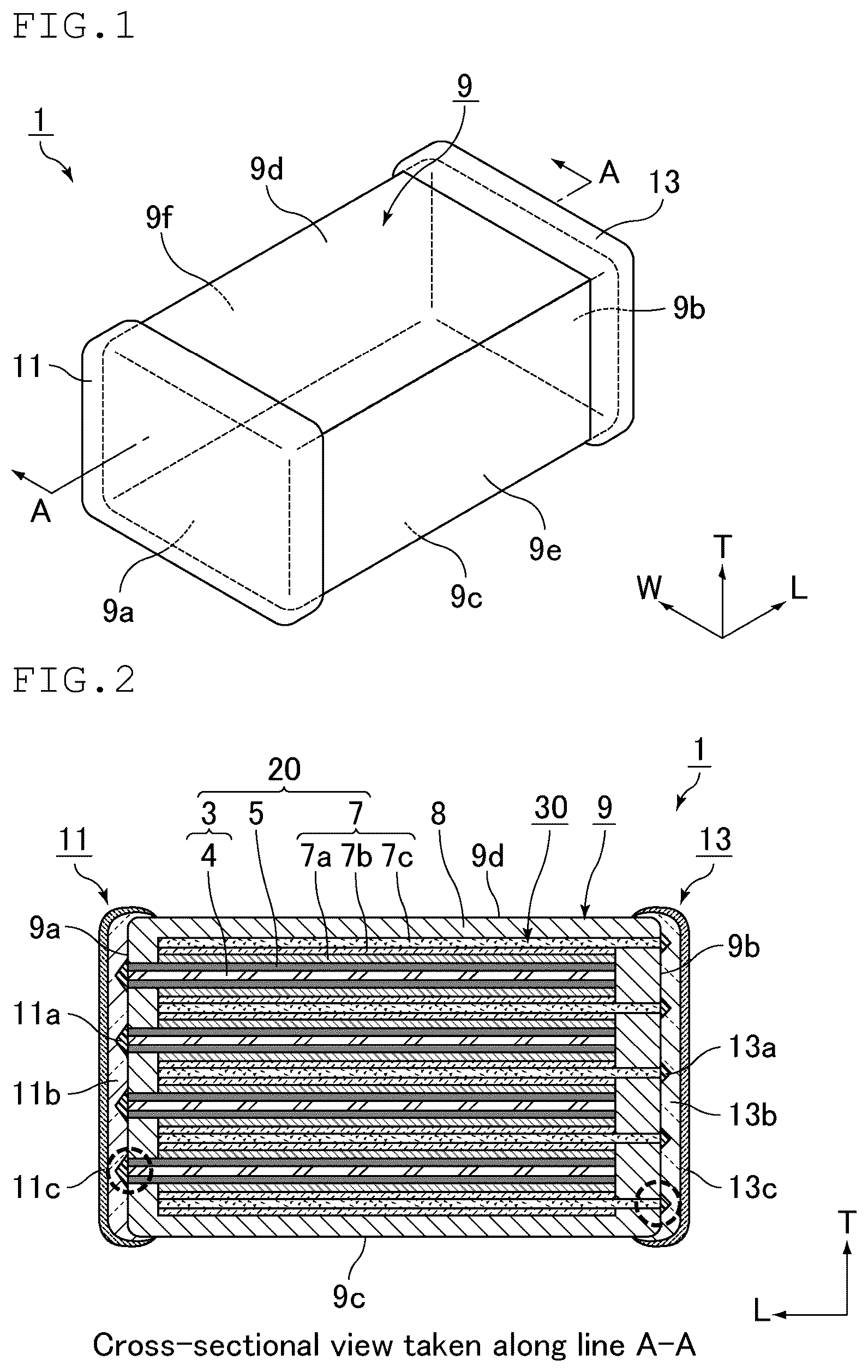 Patent US12327695 — Electrolytic capacitor having an anode electrode with flat particles — Figure 1