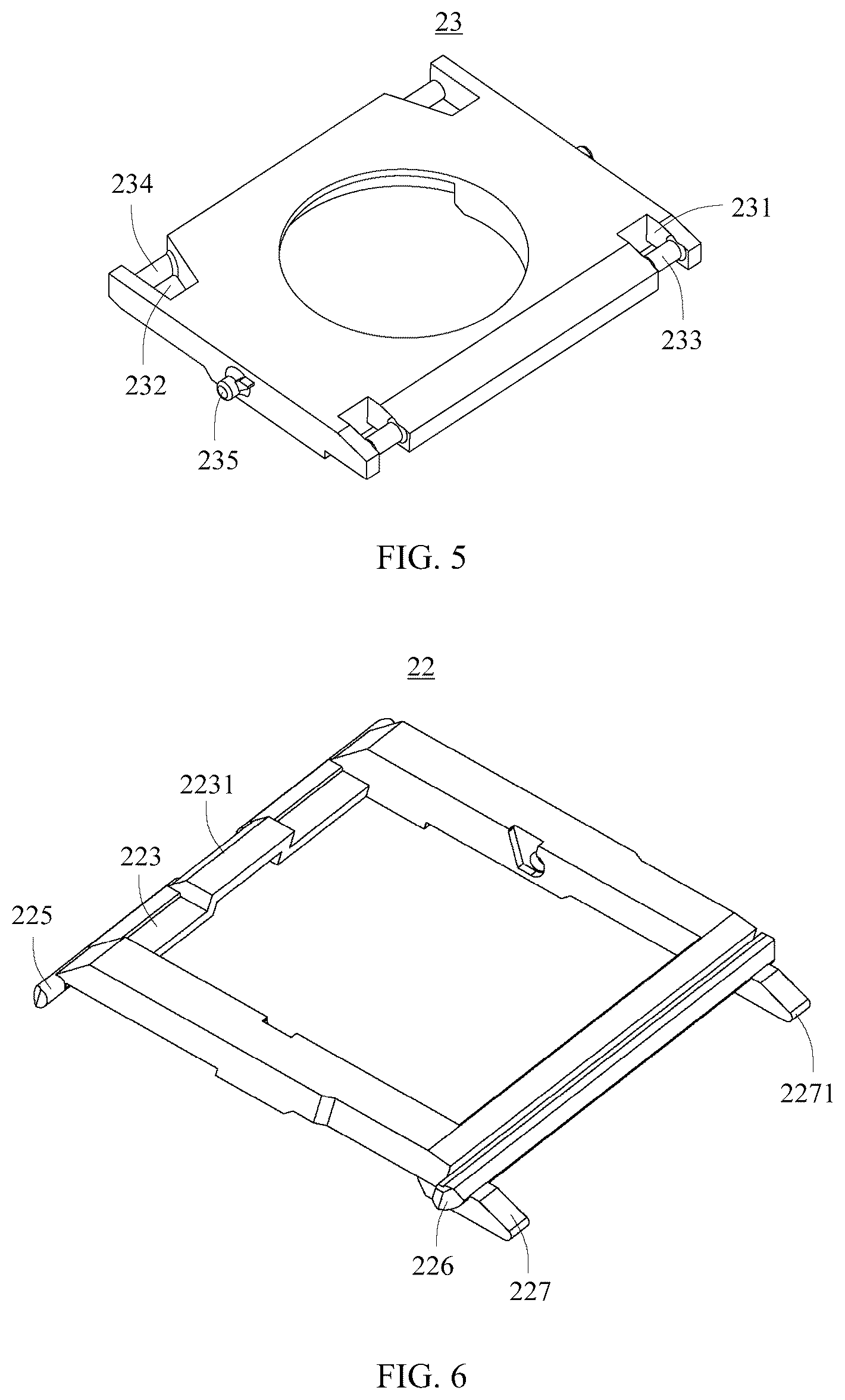 Patent US12327699 Figure 5 – Keyboard assembly, device framework, and electronic device