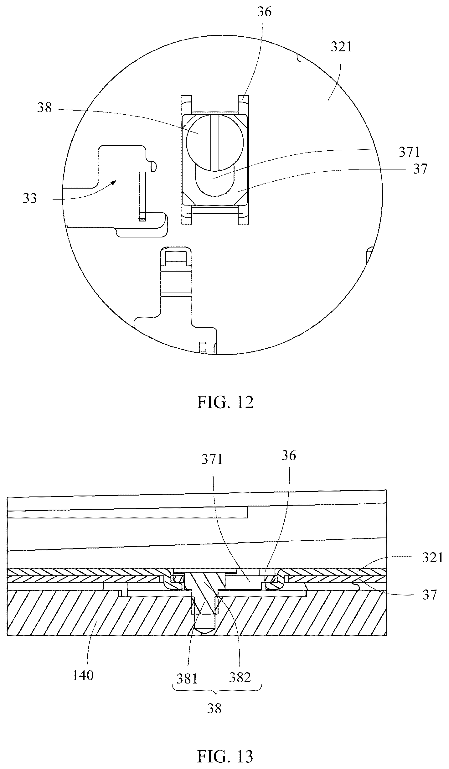 Patent US12327699 Figure 10 – Keyboard assembly, device framework, and electronic device