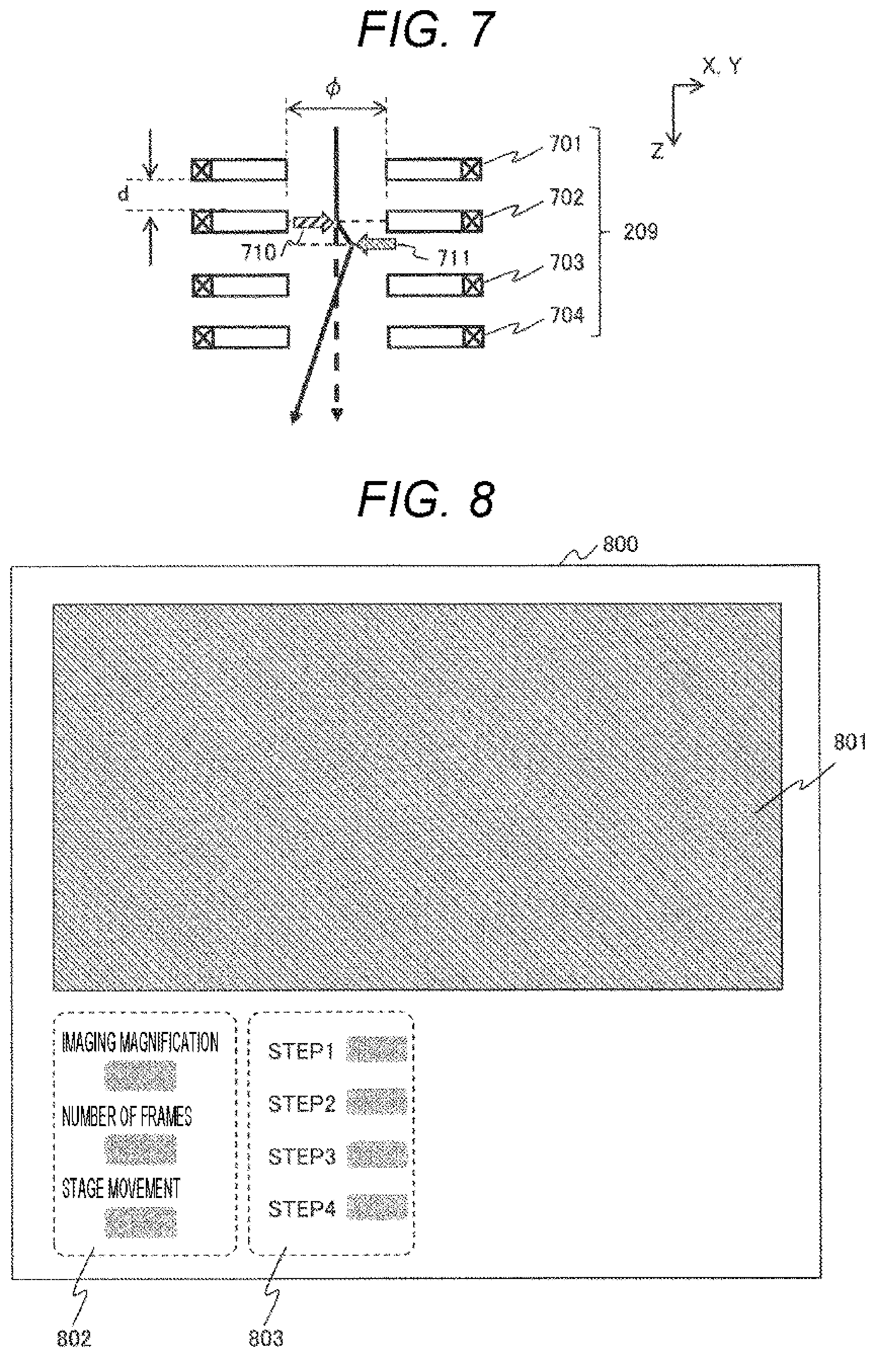 Patent US12327708 Figure 8 – Charged particle beam device and aberration correction method