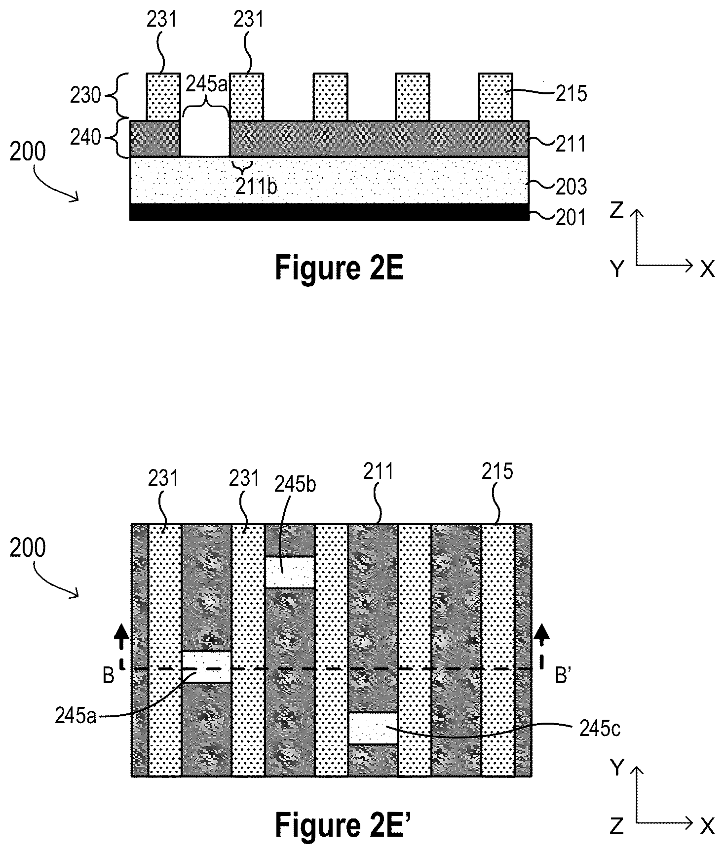 Patent US12327726 Figure 4 – Wet-dry bilayer resist dual tone exposure