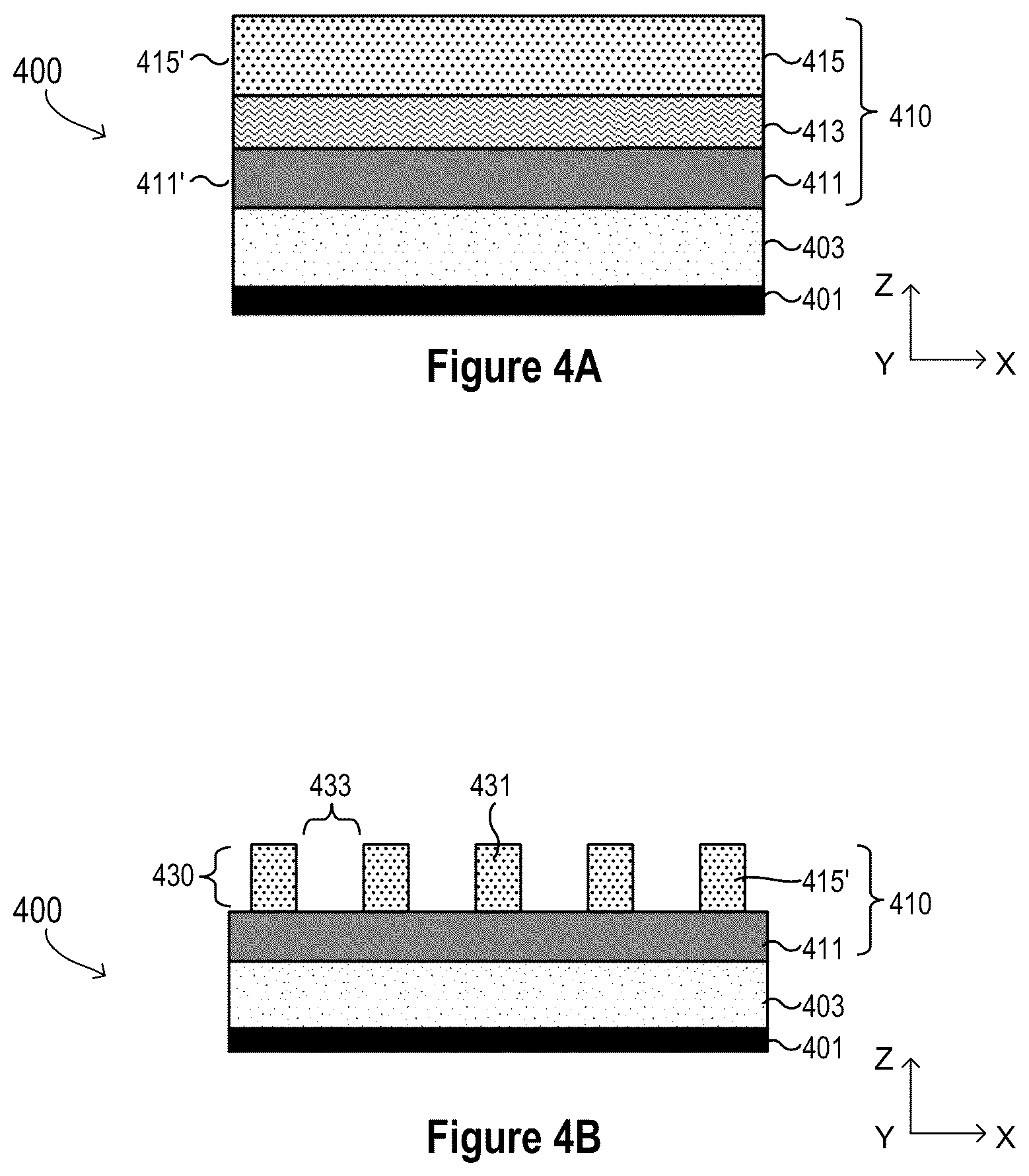 Patent US12327726 Figure 6 – Wet-dry bilayer resist dual tone exposure
