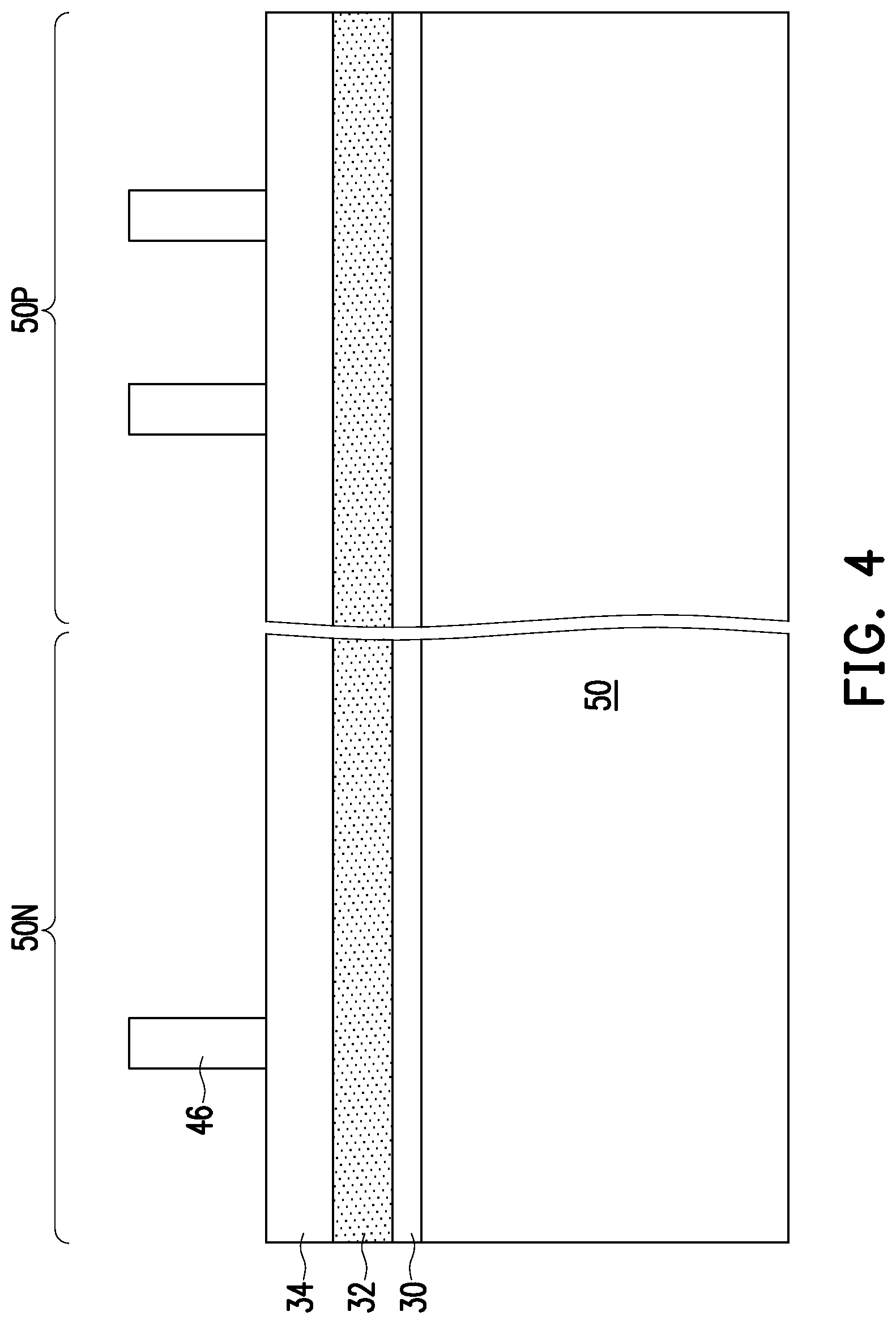 Patent US12327729 Figure 4 – Semiconductor FinFET device and method