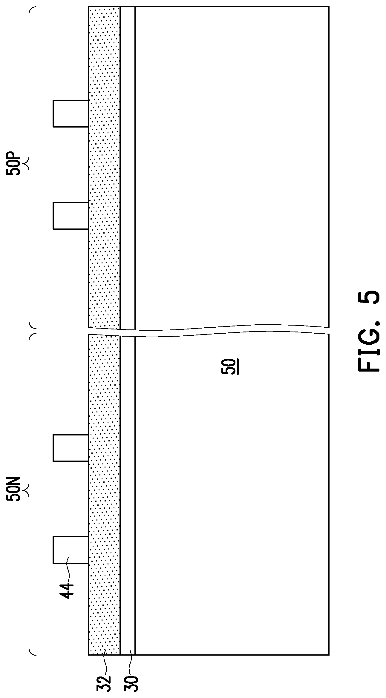 Patent US12327729 Figure 5 – Semiconductor FinFET device and method