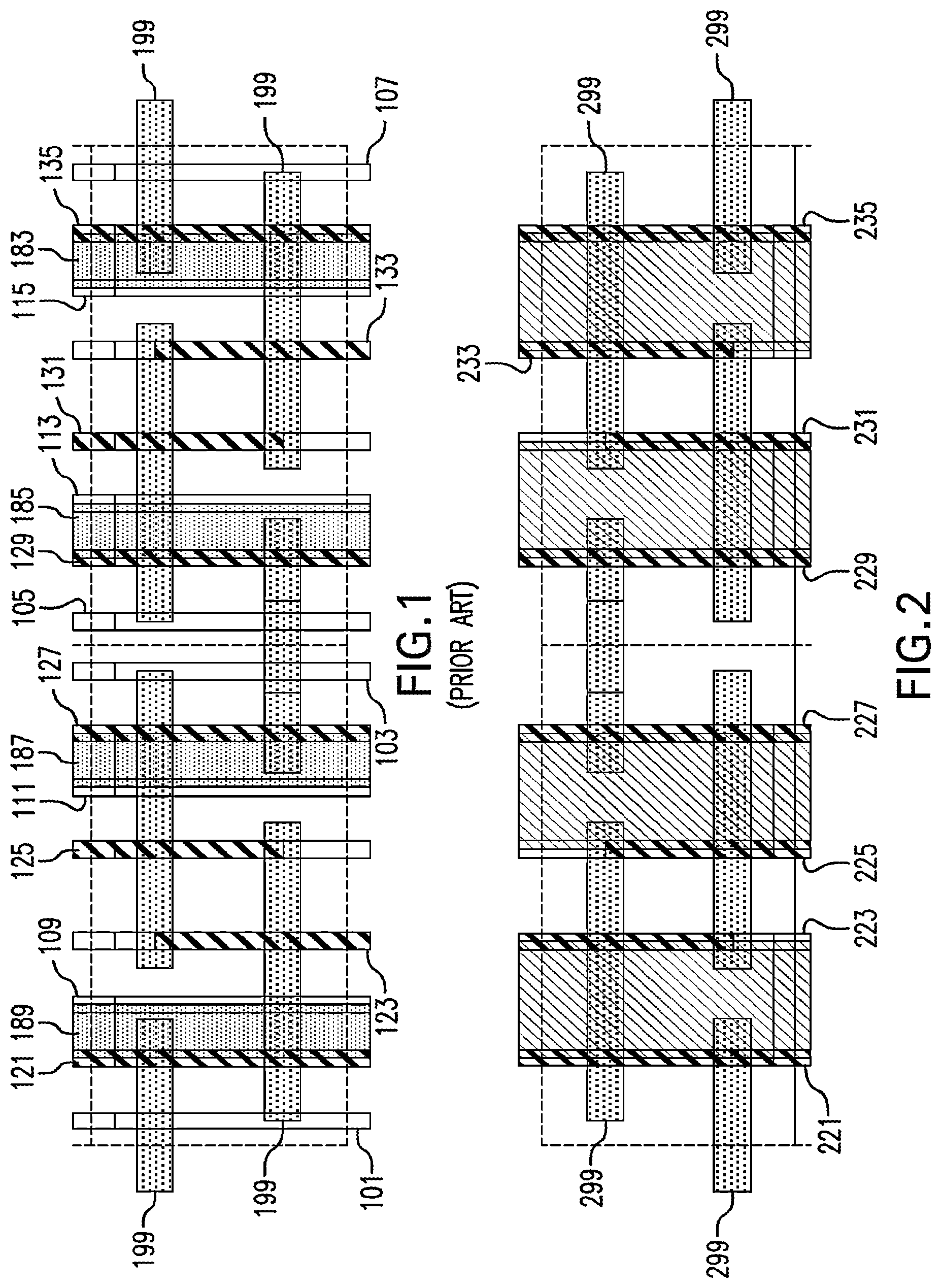 Patent US12327730 Figure 1 – Two-color self-aligned double patterning (SADP) to yield static random access memory (SRAM) and dense logic