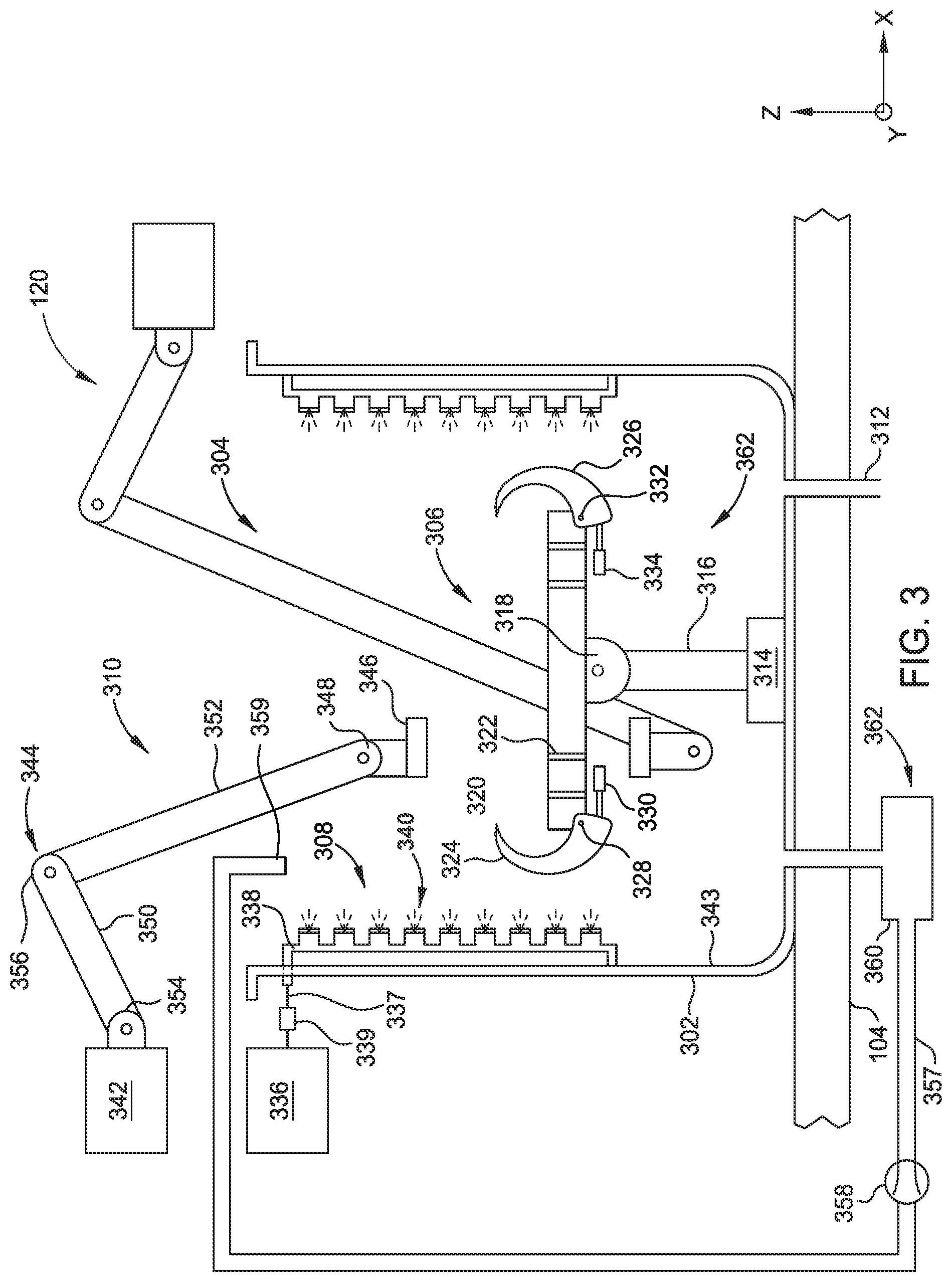 Patent US12327738 Figure 3 – Integrated semiconductor part cleaning system