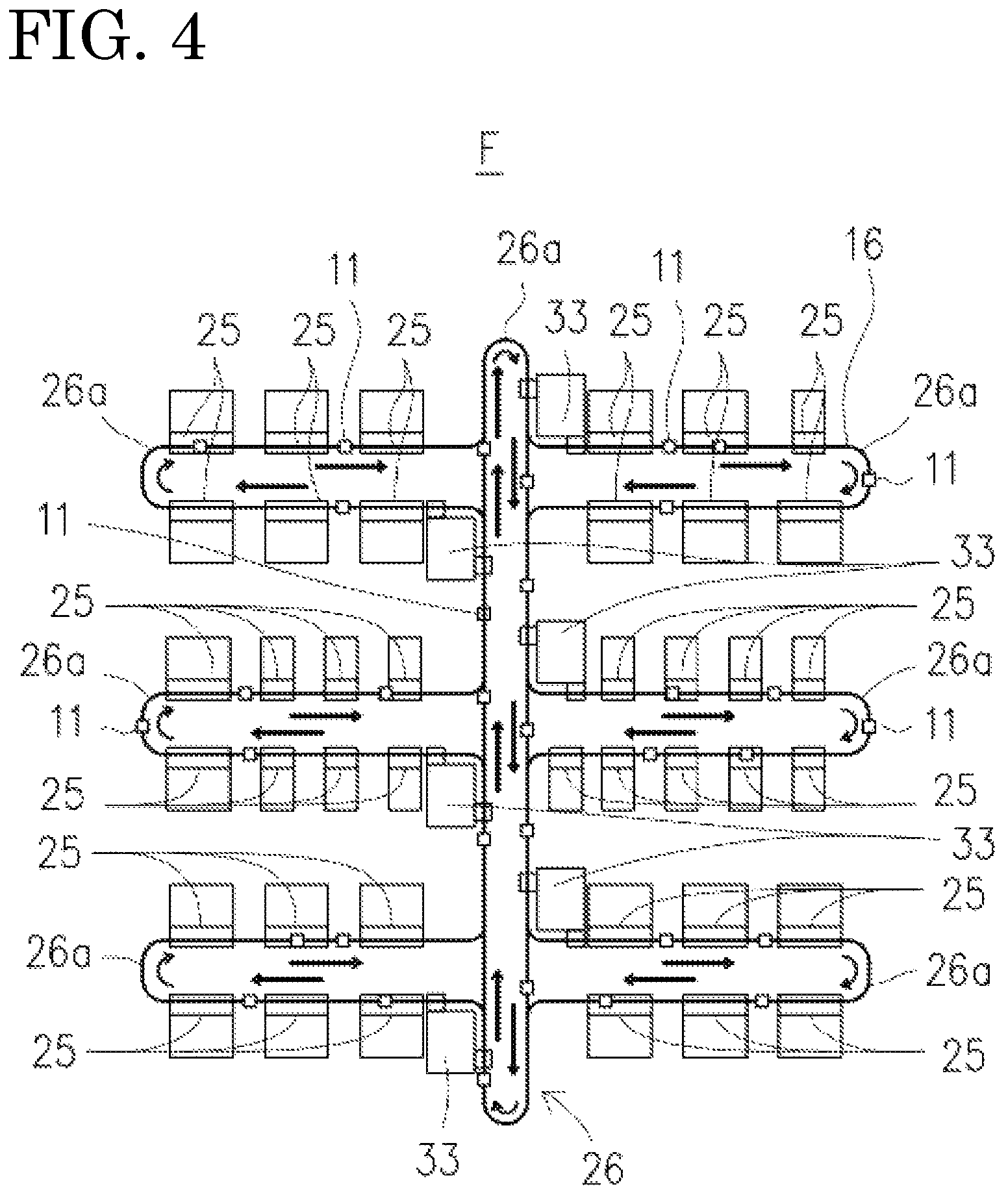Patent US12327746 Figure 4 – FOUP transfer device