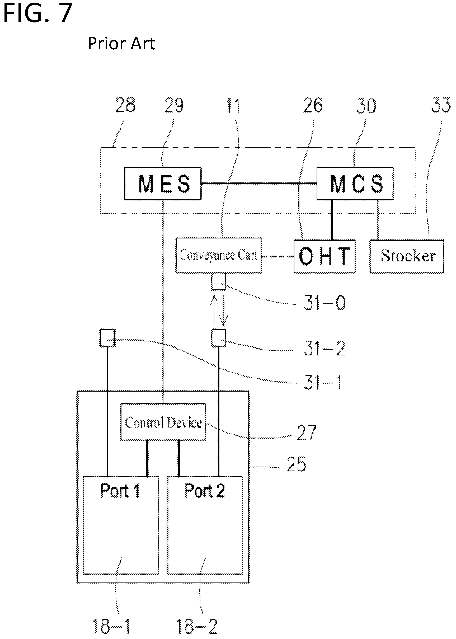 Patent US12327746 Figure 7 – FOUP transfer device