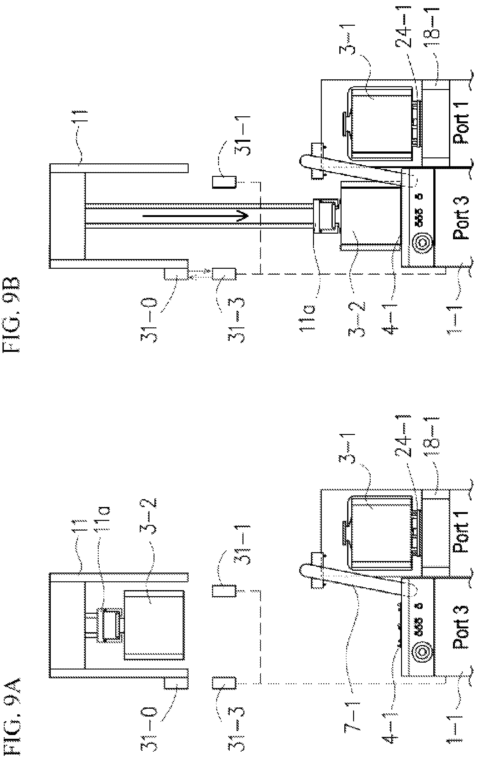 Patent US12327746 Figure 9 – FOUP transfer device