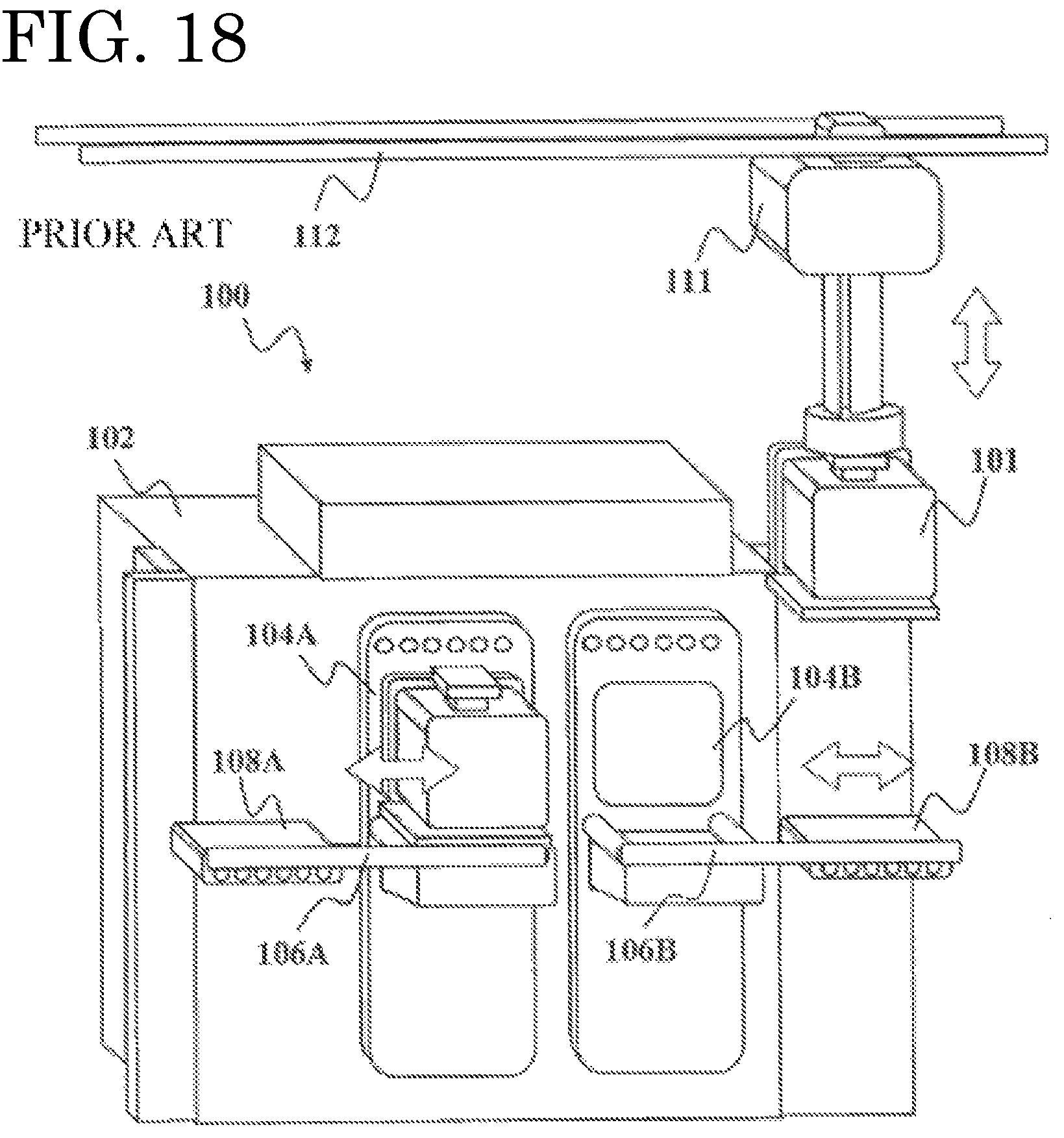 Patent US12327746 Figure 18 – FOUP transfer device