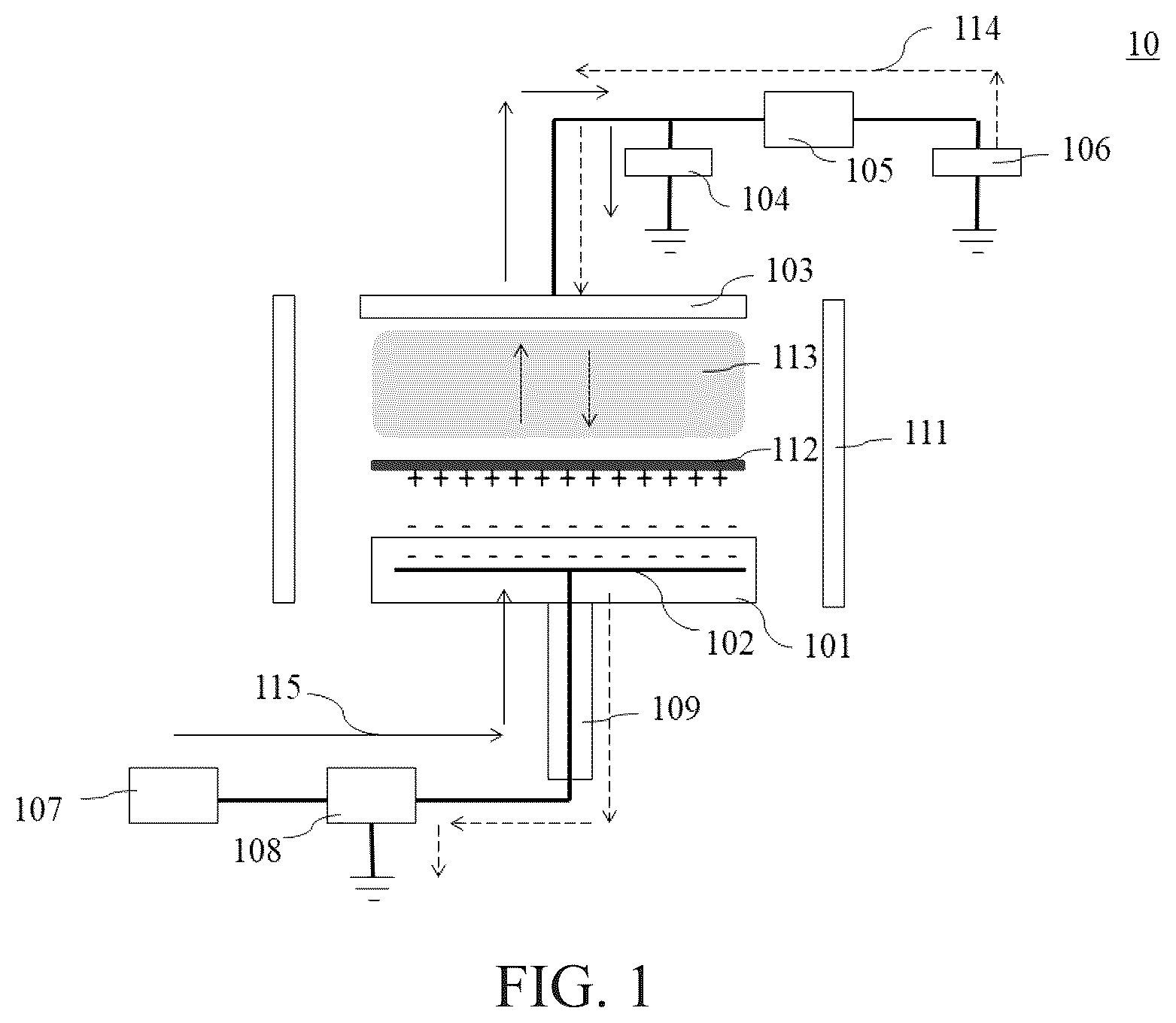 Patent US12327748 Figure 1 – Semiconductor processing apparatus and method