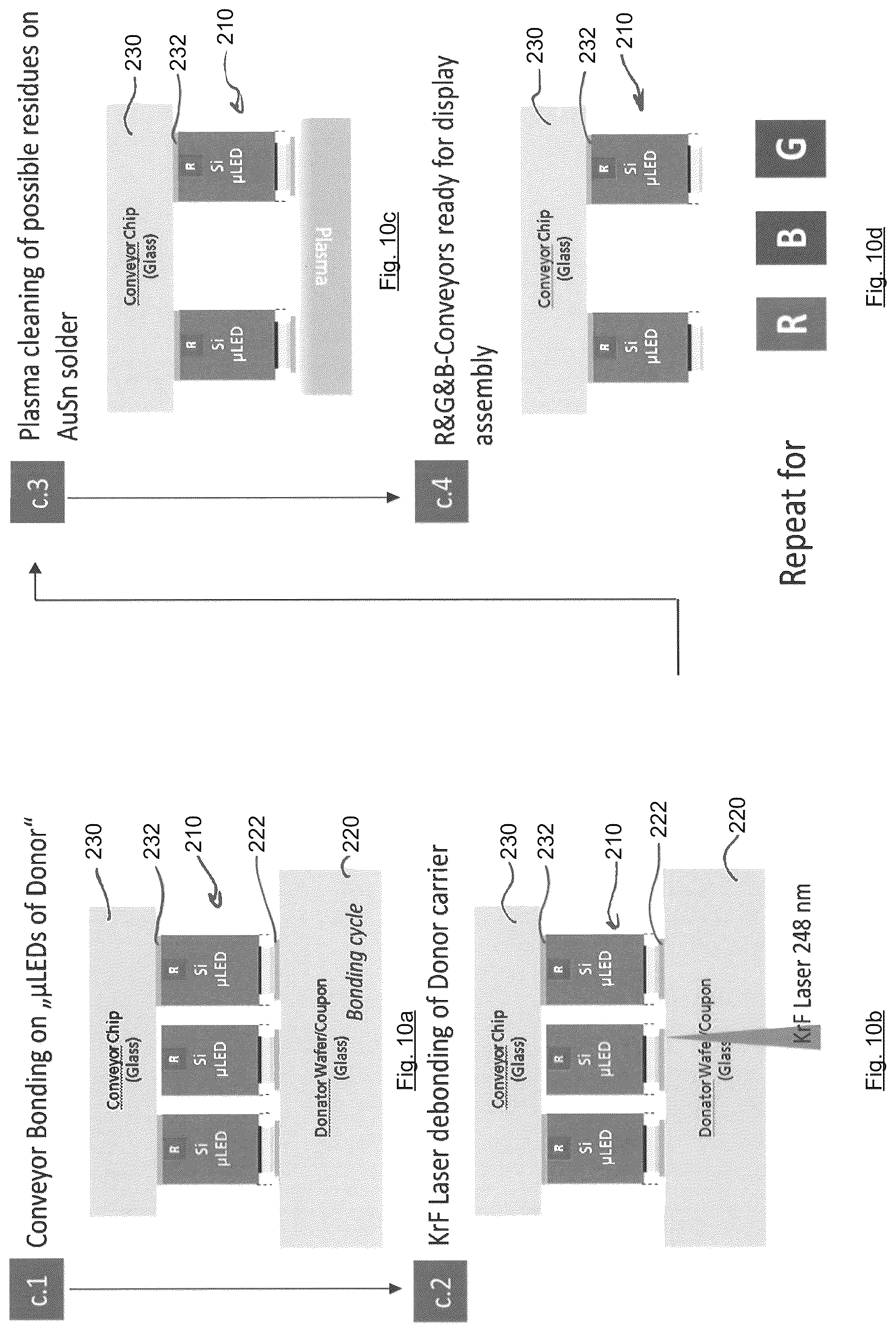 Patent US12327751 Figure 10 – Massive parallel assembly method