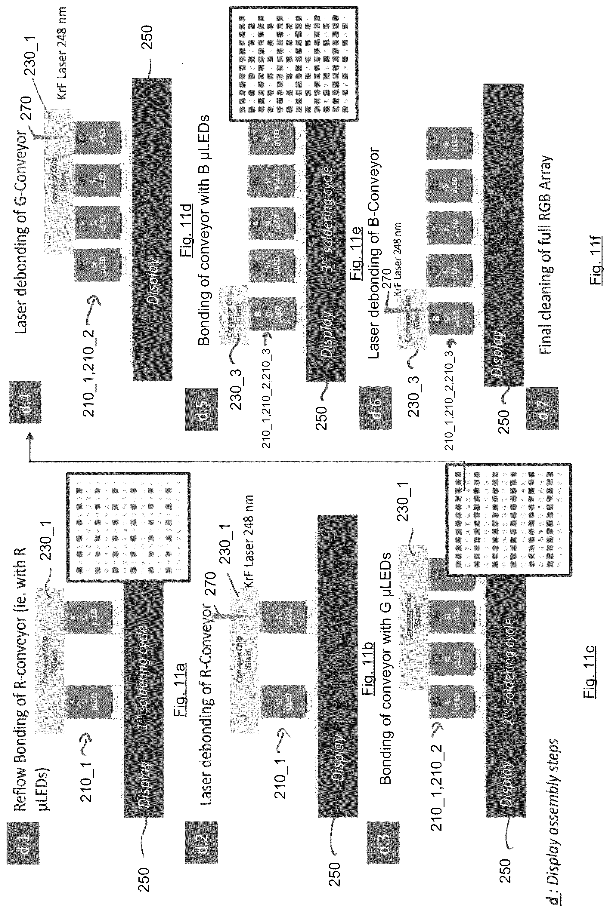 Patent US12327751 Figure 11 – Massive parallel assembly method