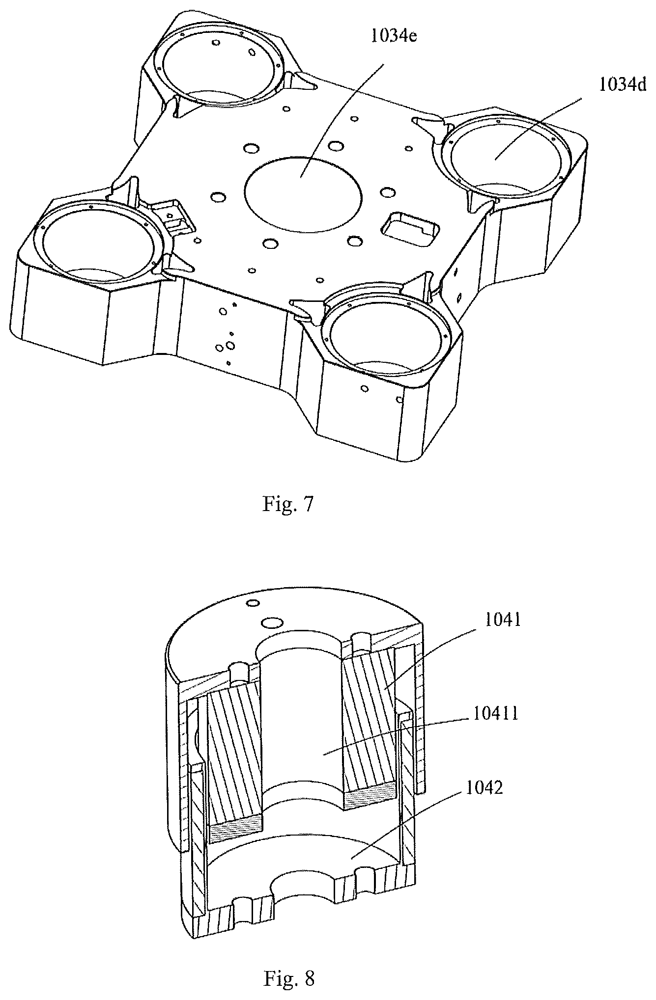 Patent US12327752 Figure 4 – Motion device with magnetic levitation for wafer loading and unloading