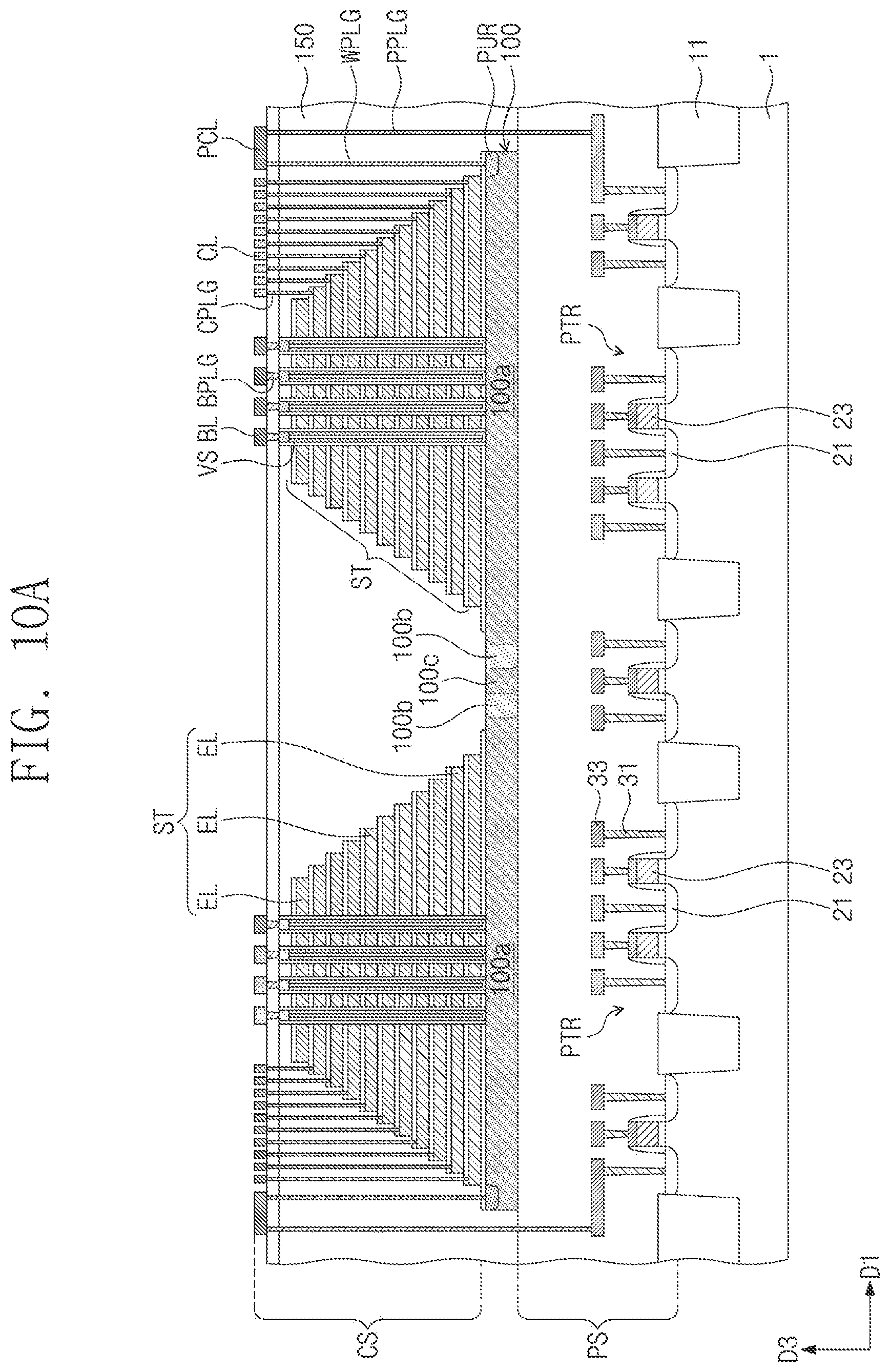Patent US12327757 Figure 16 – Three-dimensional semiconductor device