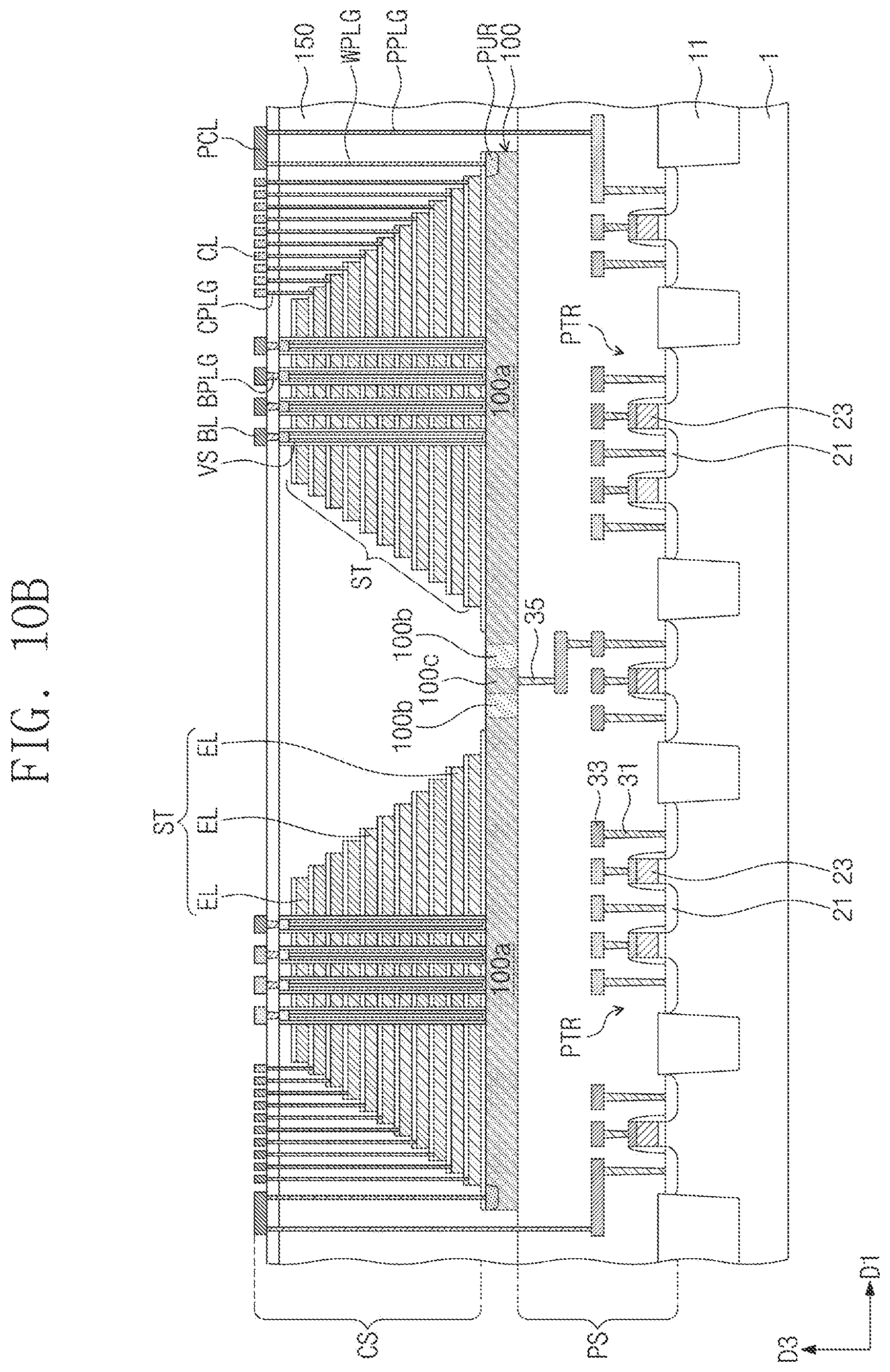 Patent US12327757 Figure 17 – Three-dimensional semiconductor device