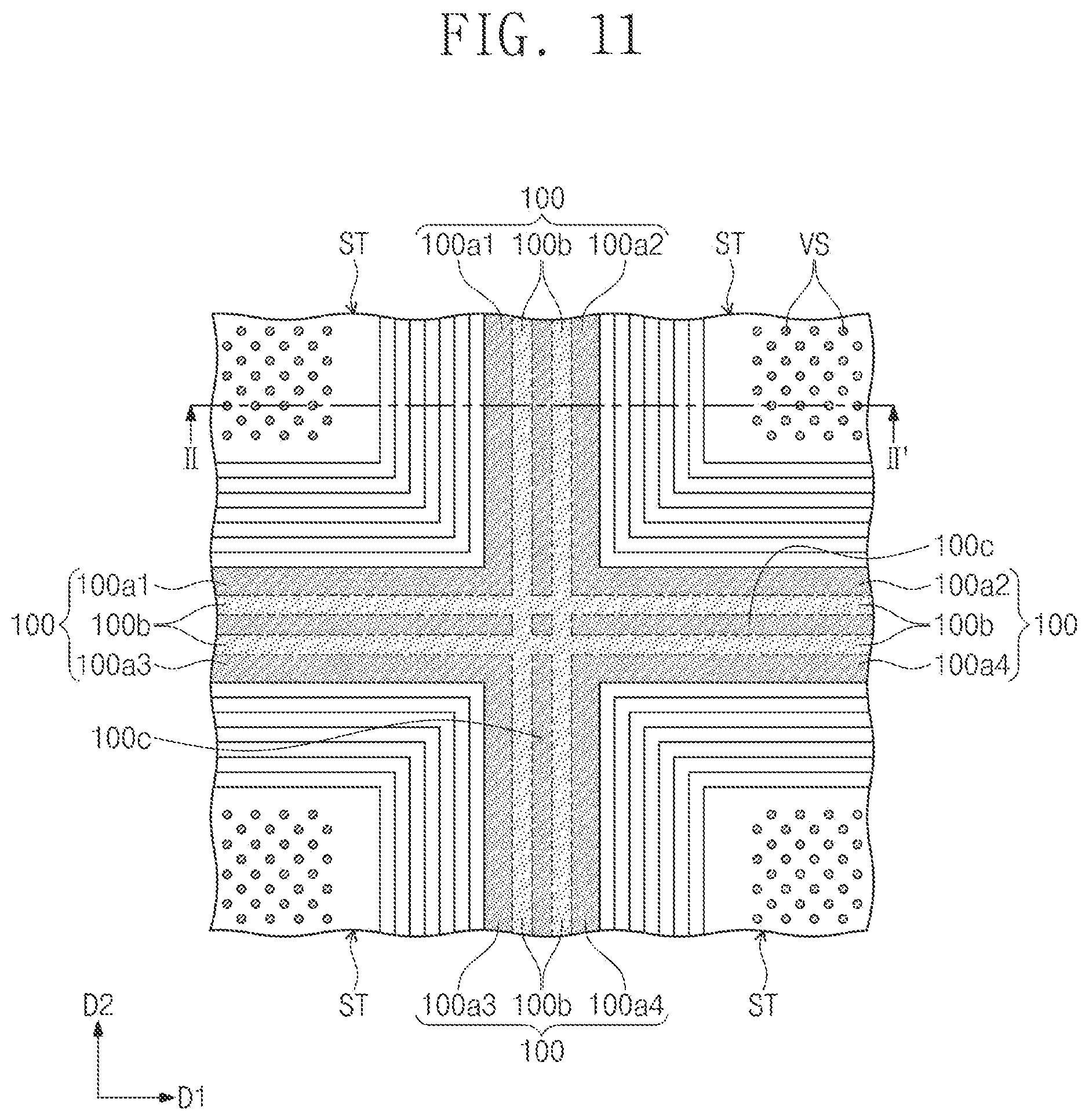 Patent US12327757 Figure 18 – Three-dimensional semiconductor device