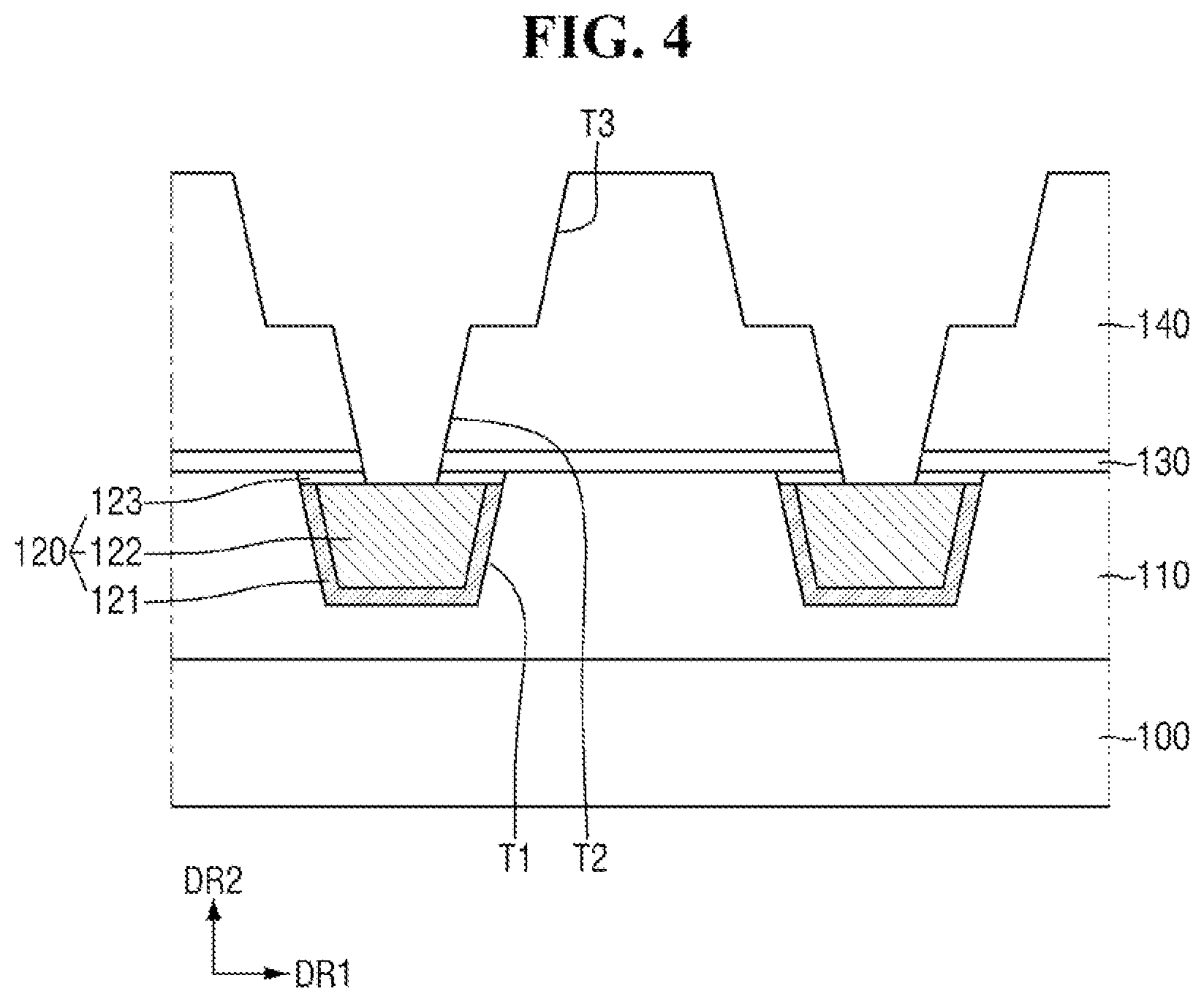 Patent US12327759 Figure 4 – Semiconductor device and method for fabricating the same
