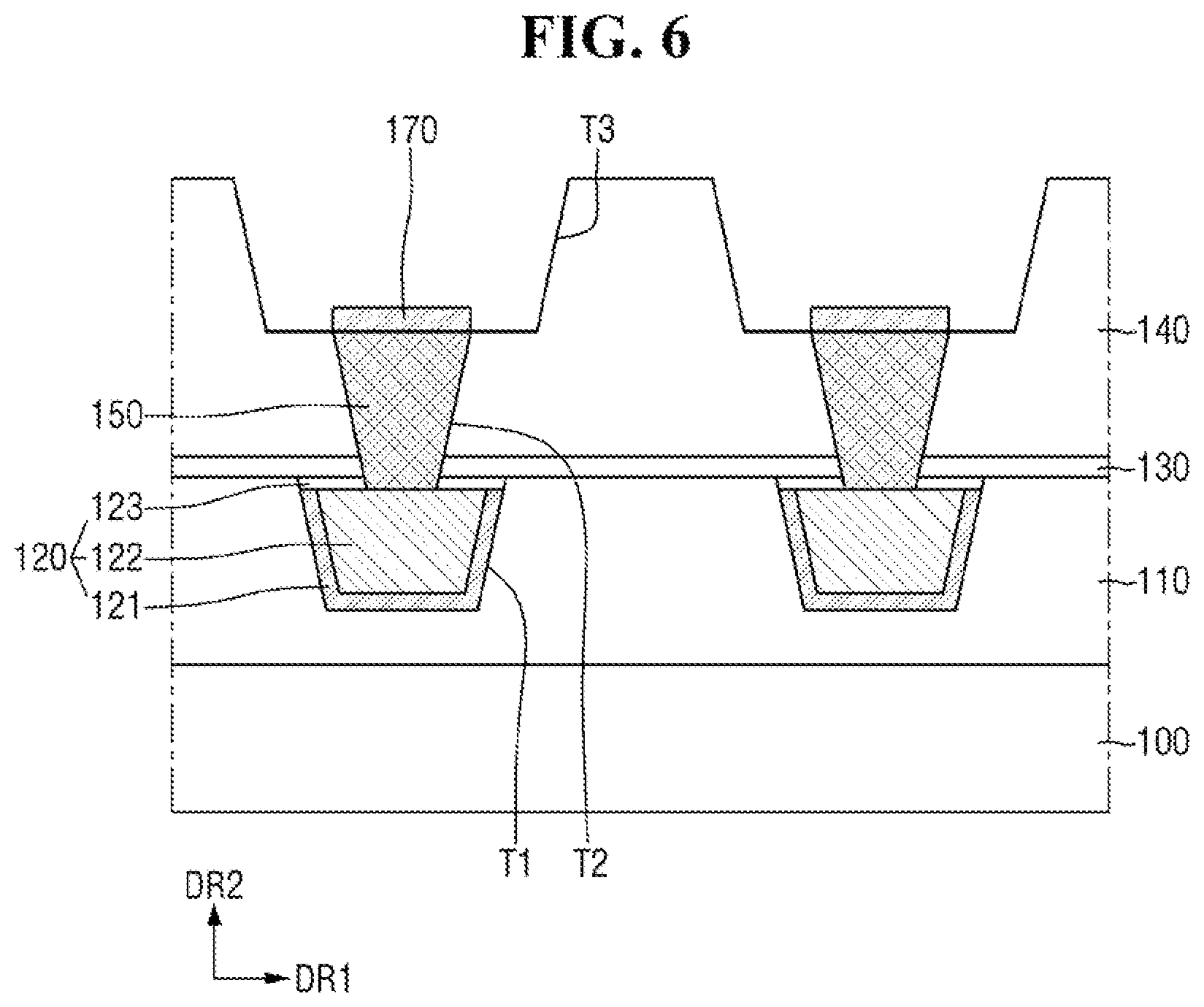 Patent US12327759 Figure 6 – Semiconductor device and method for fabricating the same