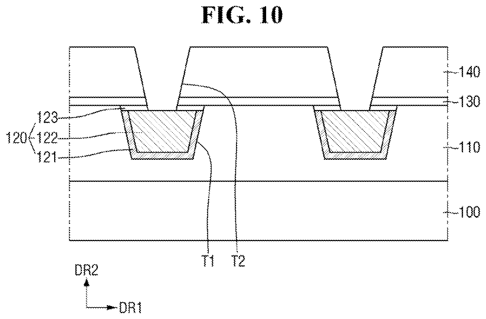 Patent US12327759 Figure 10 – Semiconductor device and method for fabricating the same