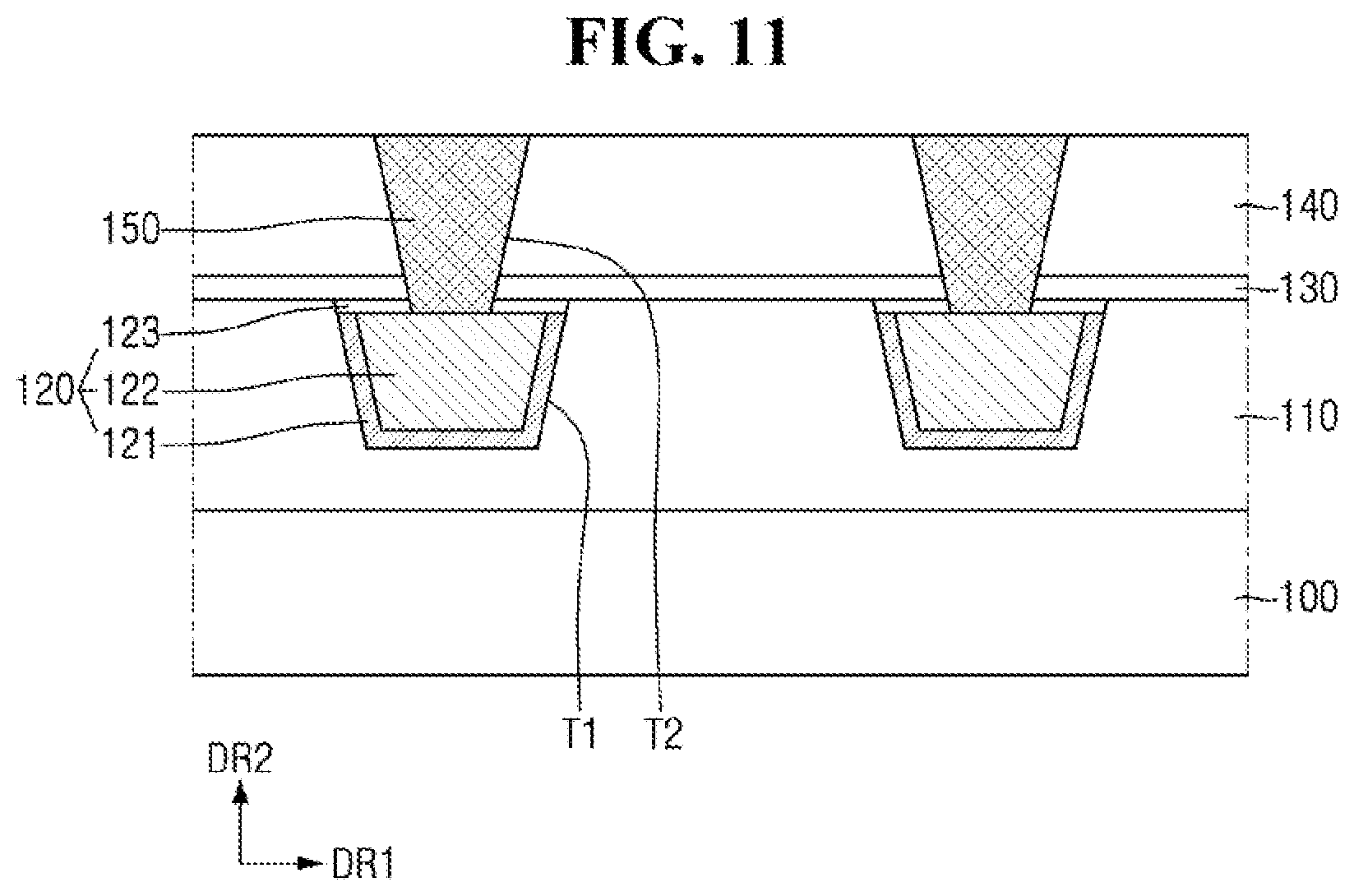 Patent US12327759 Figure 11 – Semiconductor device and method for fabricating the same