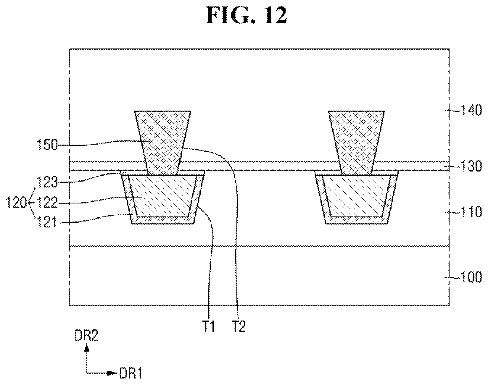Patent US12327759 Figure 12 – Semiconductor device and method for fabricating the same