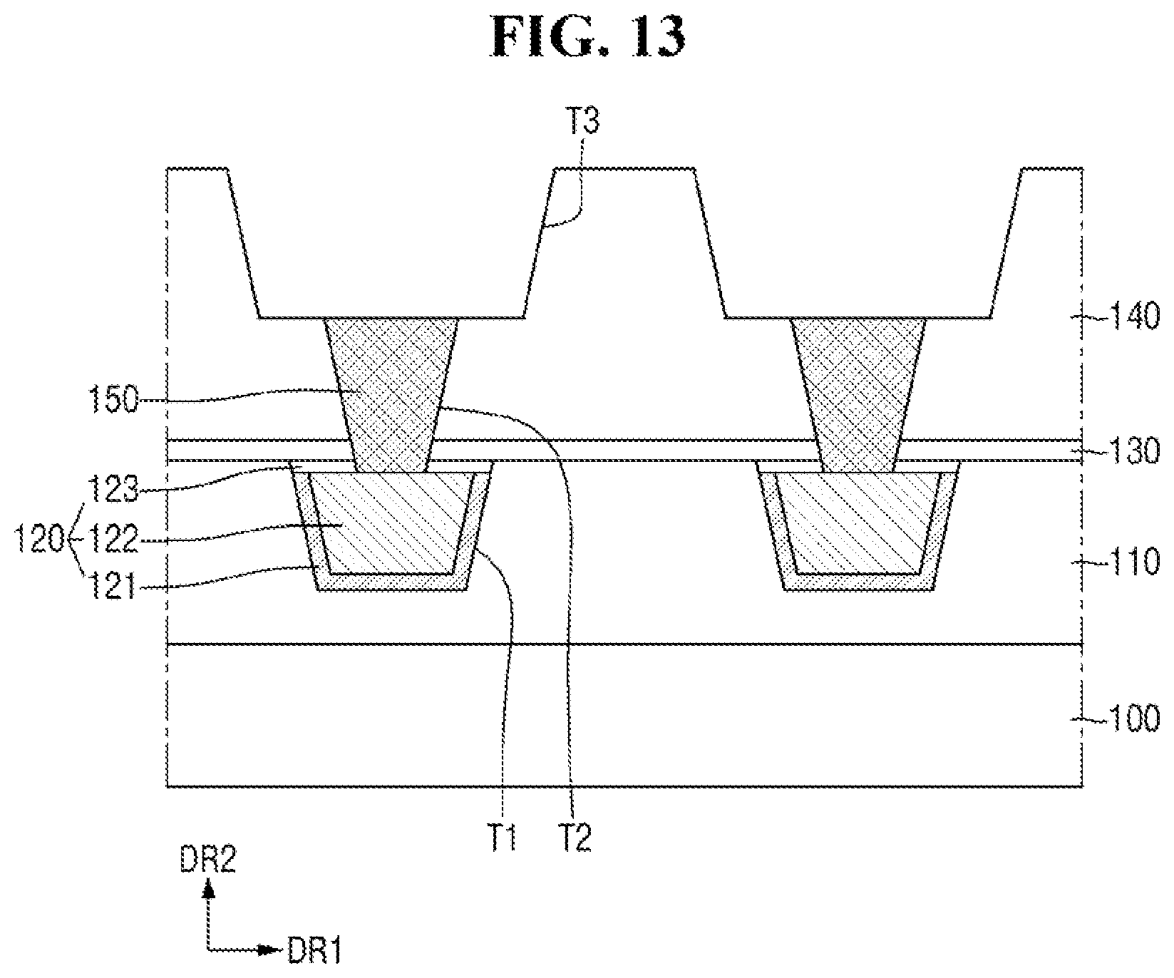 Patent US12327759 Figure 13 – Semiconductor device and method for fabricating the same