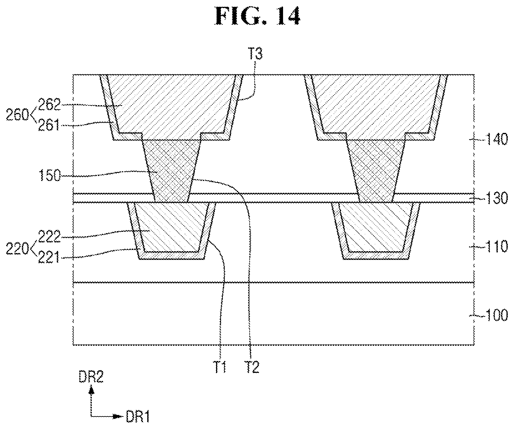 Patent US12327759 Figure 14 – Semiconductor device and method for fabricating the same