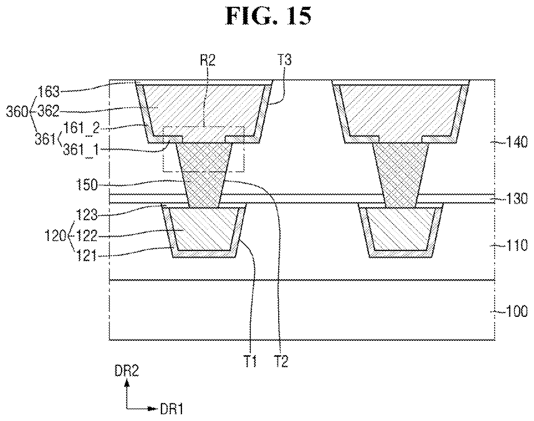 Patent US12327759 Figure 15 – Semiconductor device and method for fabricating the same