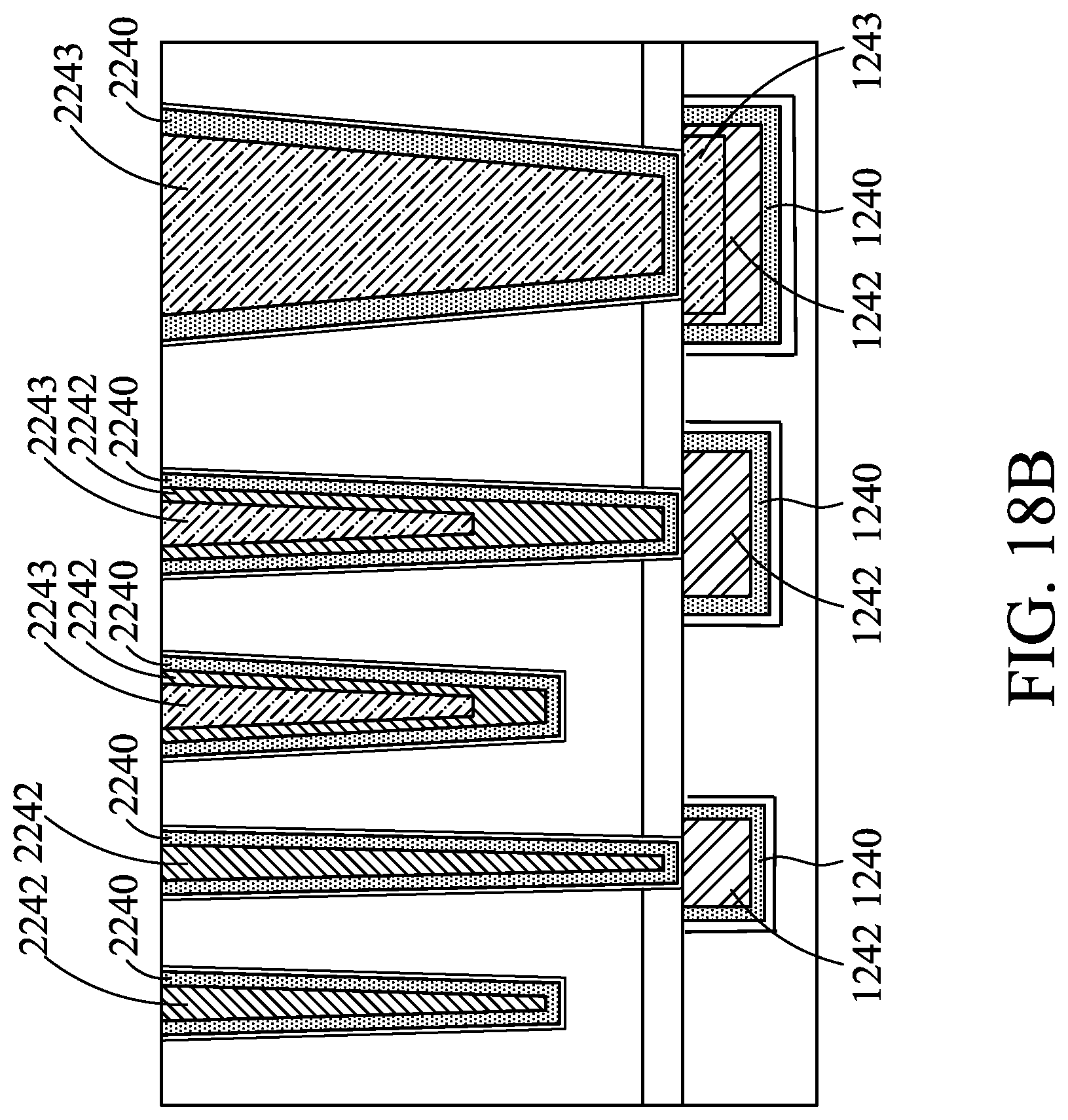 Patent US12327760 Figure 20 – Interconnect structures having varied materials