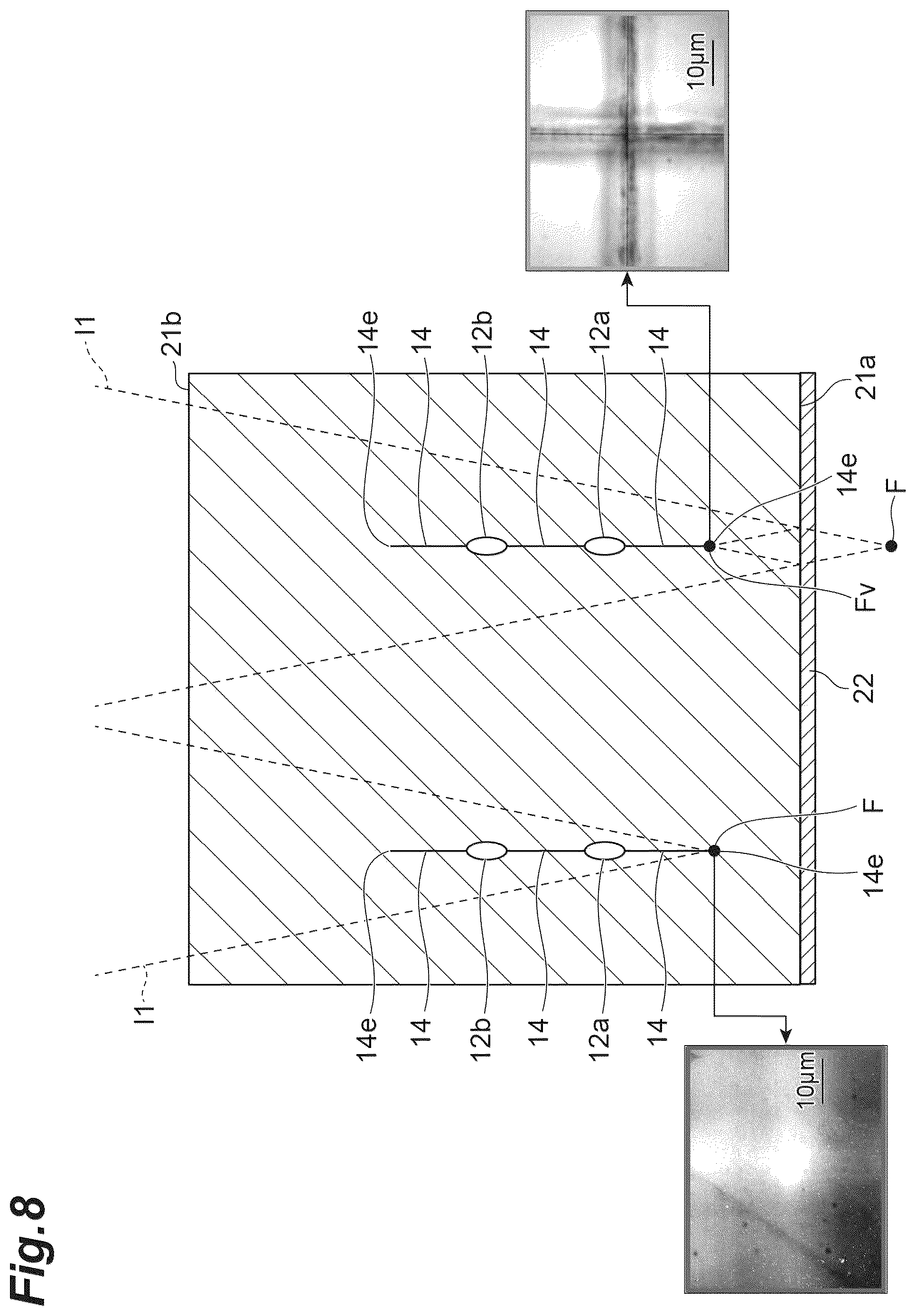 Patent US12327766 Figure 8 – Laser processing method, semiconductor device manufacturing method, and examination device
