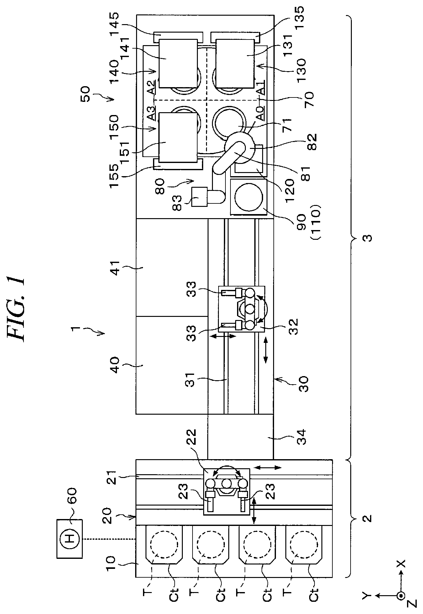 Patent US12327768 Figure 1 – Substrate processing system and substrate processing method