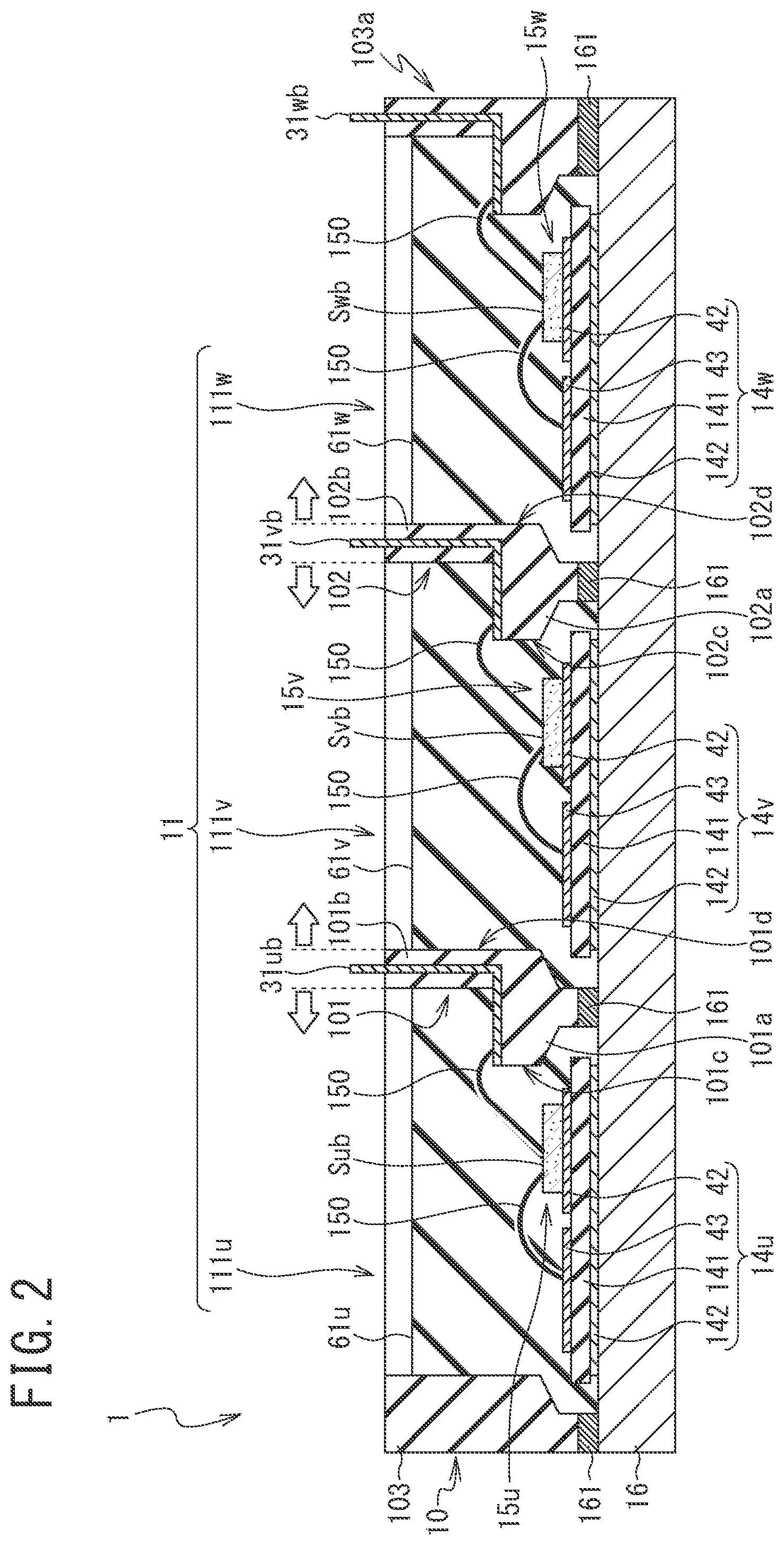 Patent US12327771 Figure 2 – Semiconductor module