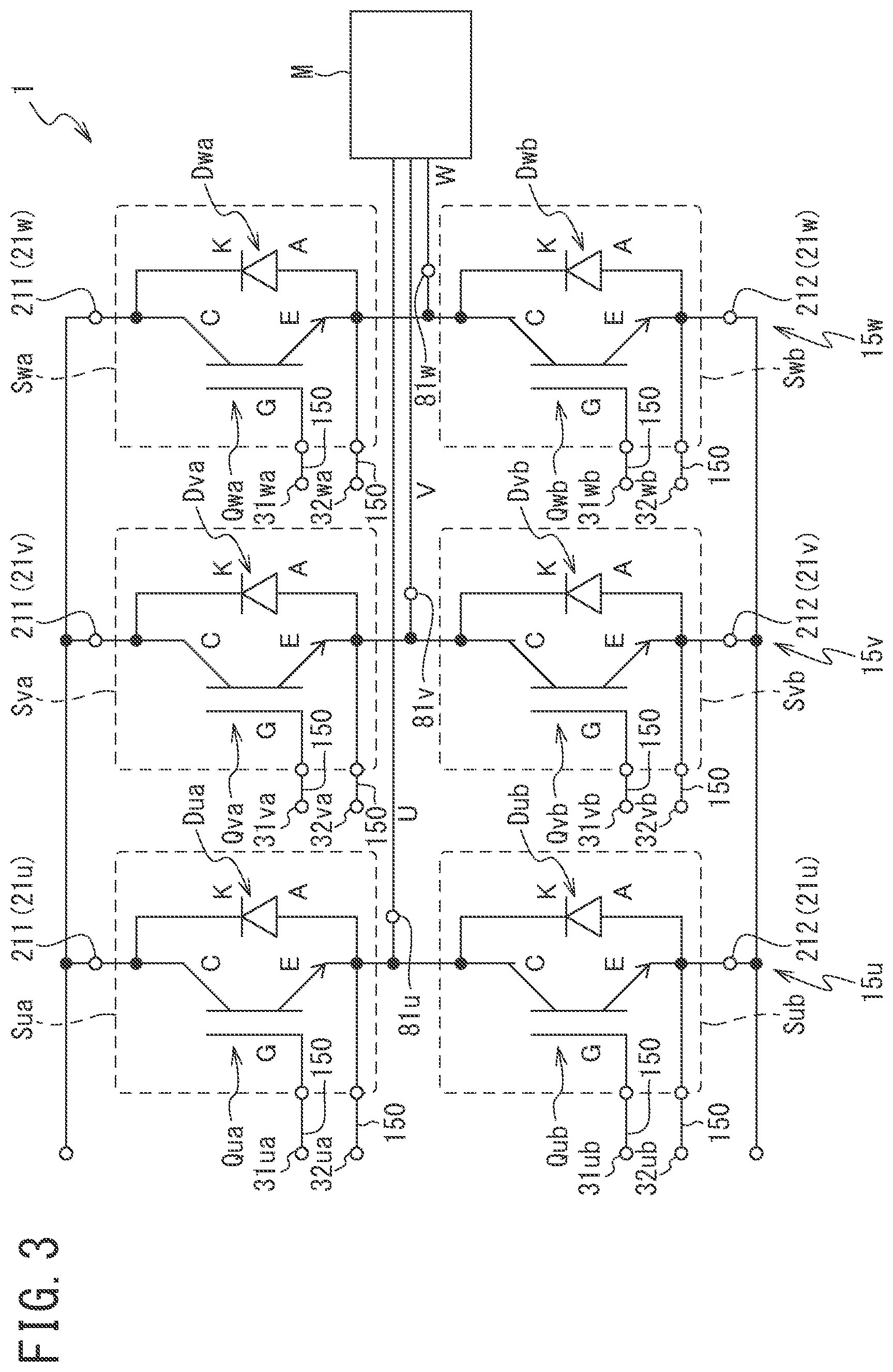 Patent US12327771 Figure 3 – Semiconductor module