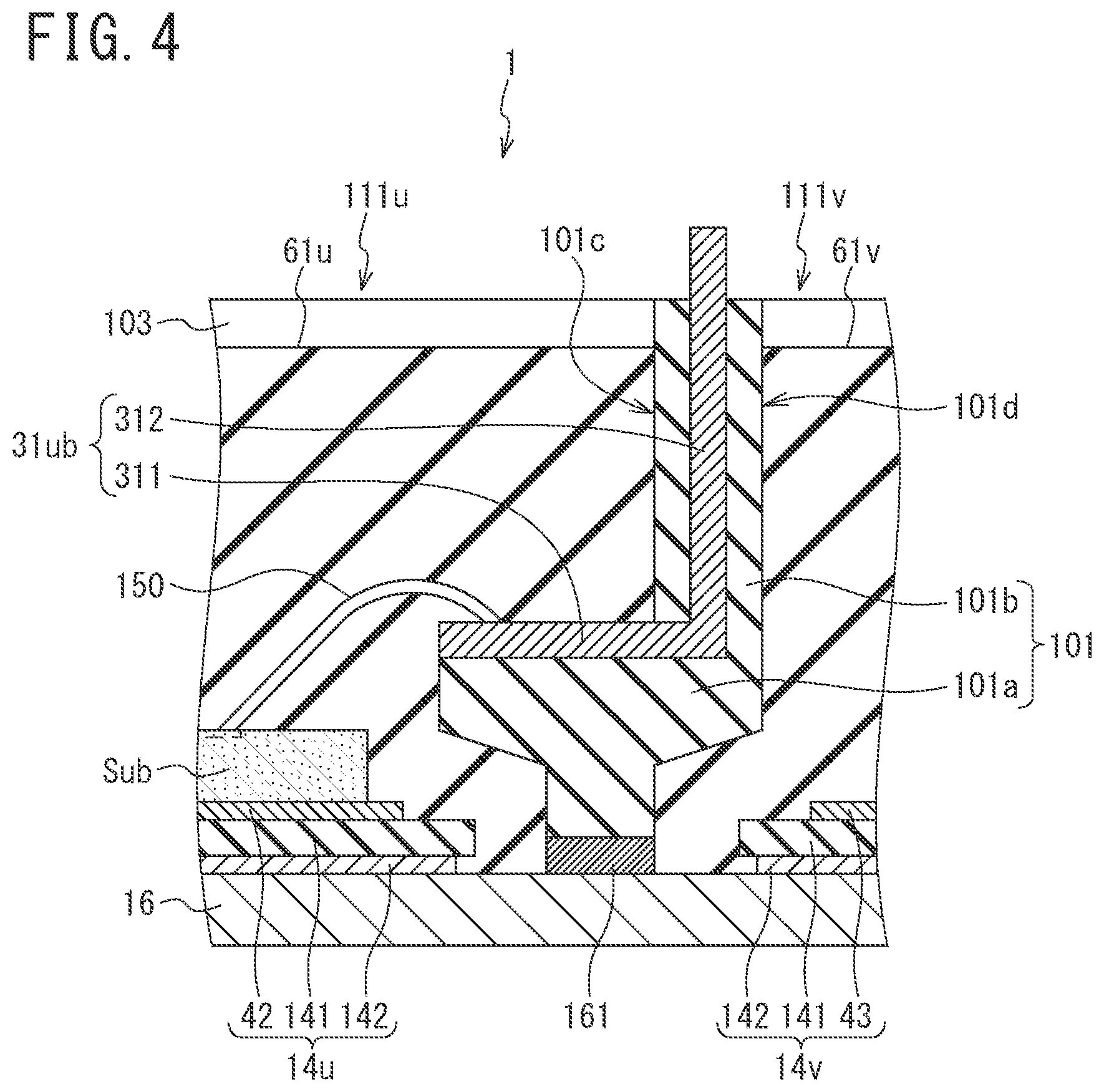 Patent US12327771 Figure 4 – Semiconductor module