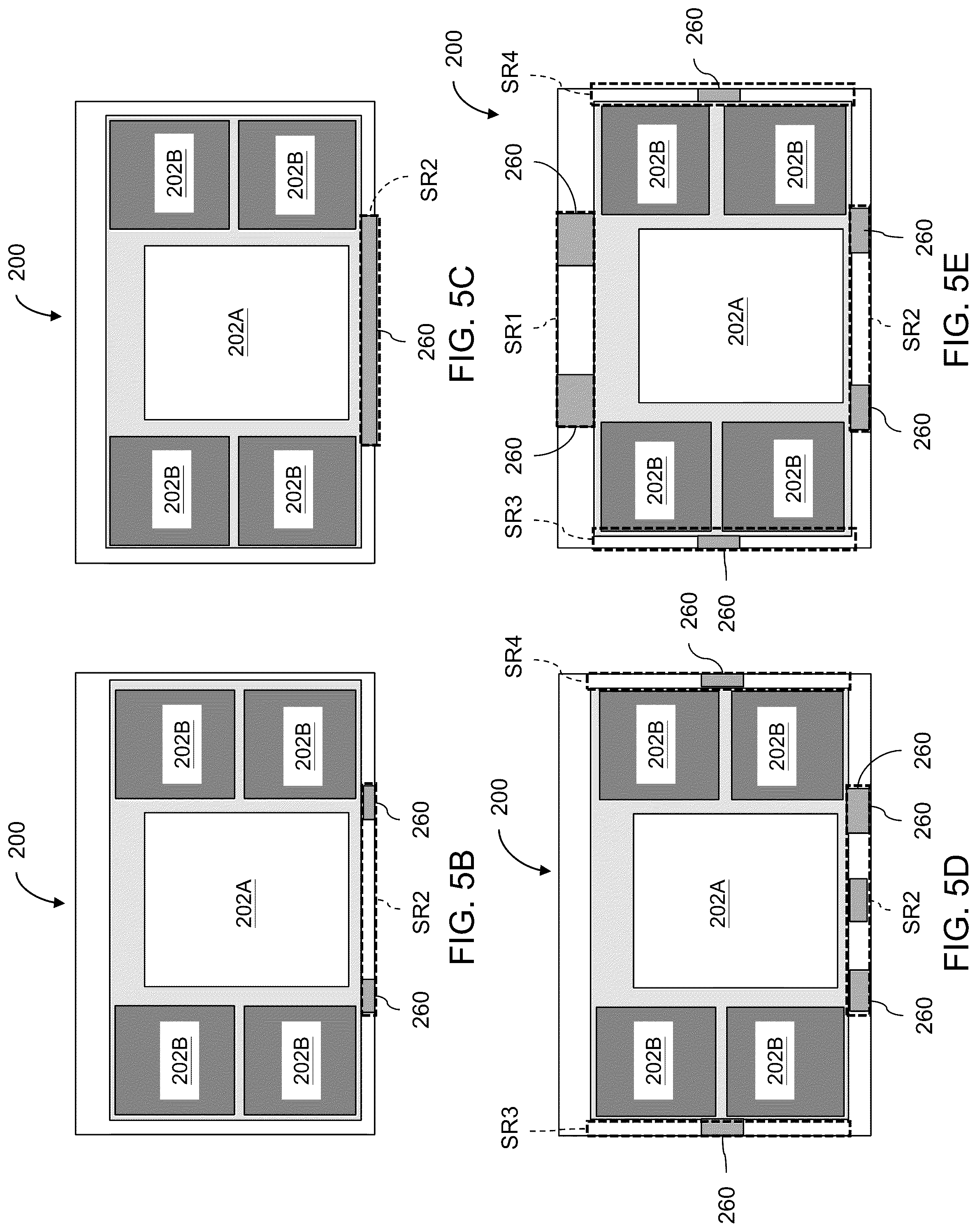 Patent US12327772 Figure 6 – Semiconductor package including stress-reduction structures and methods of forming the same